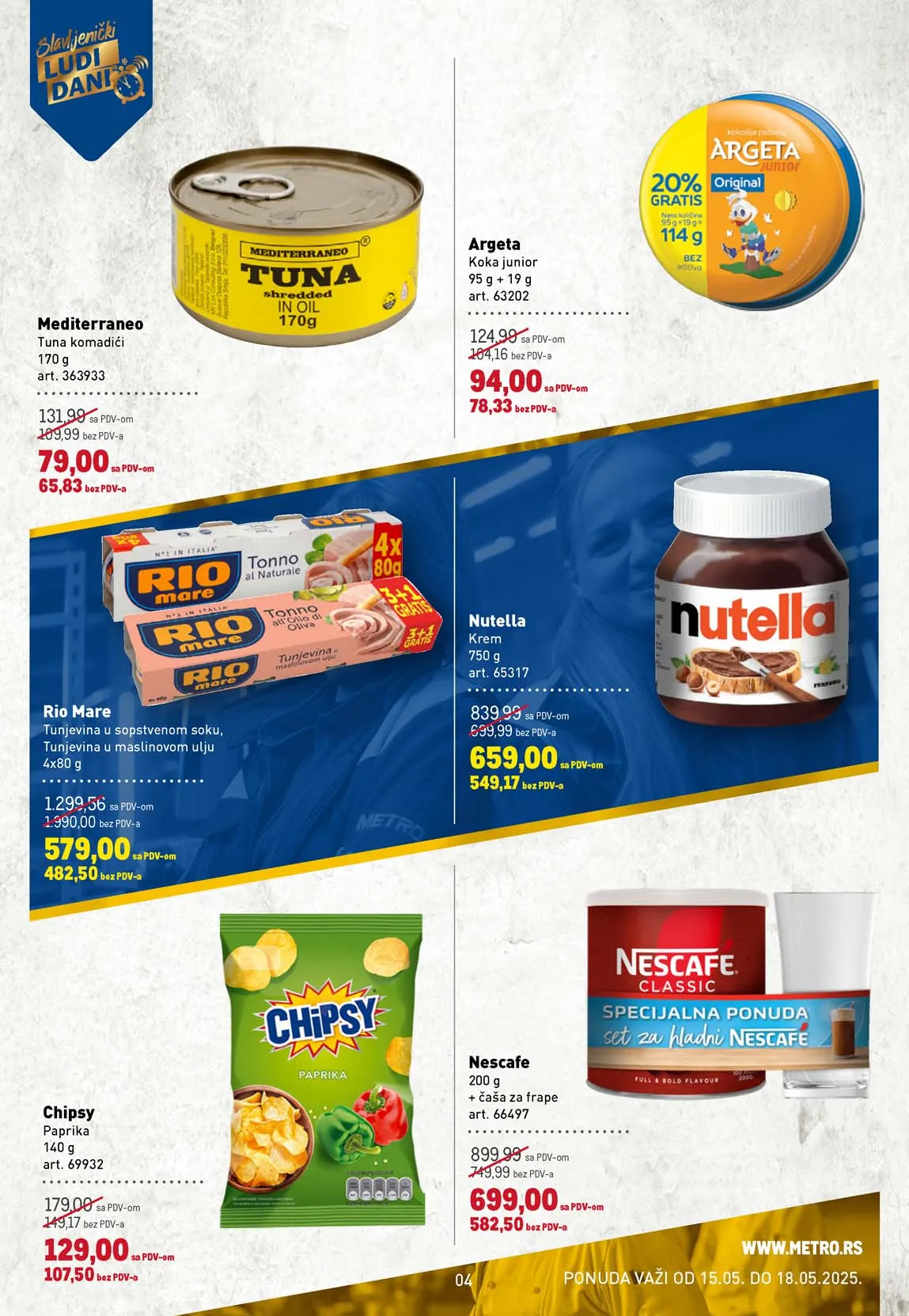 katalog metro prehrana snizenja