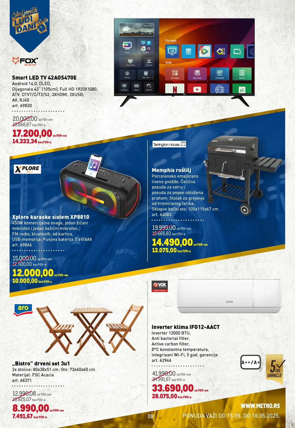 katalog metro prehrana snizenja