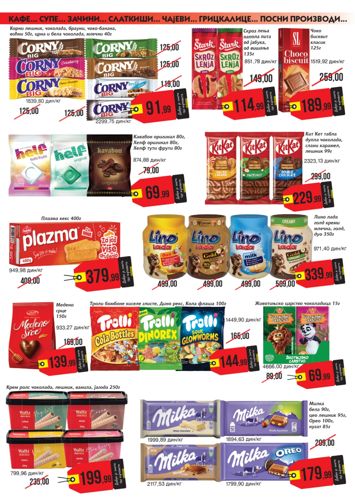 Mikromarket ponuda – proizvodi za domaćinstvo na akciji