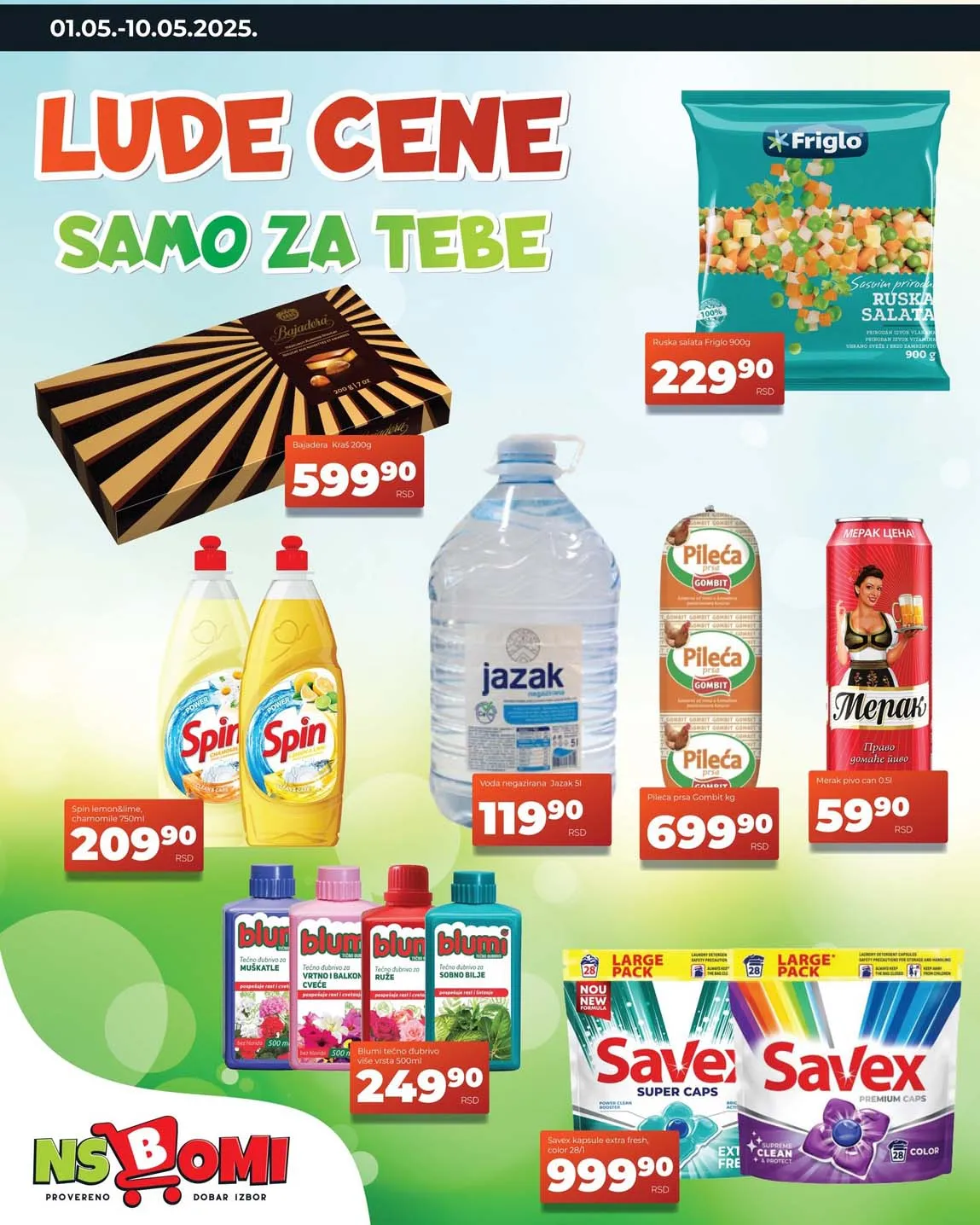 katalog NS BOMI Lude cijene