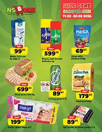 NS BOMI akcija lude cene na prehranu i kućne proizvode do 20. februara 2026