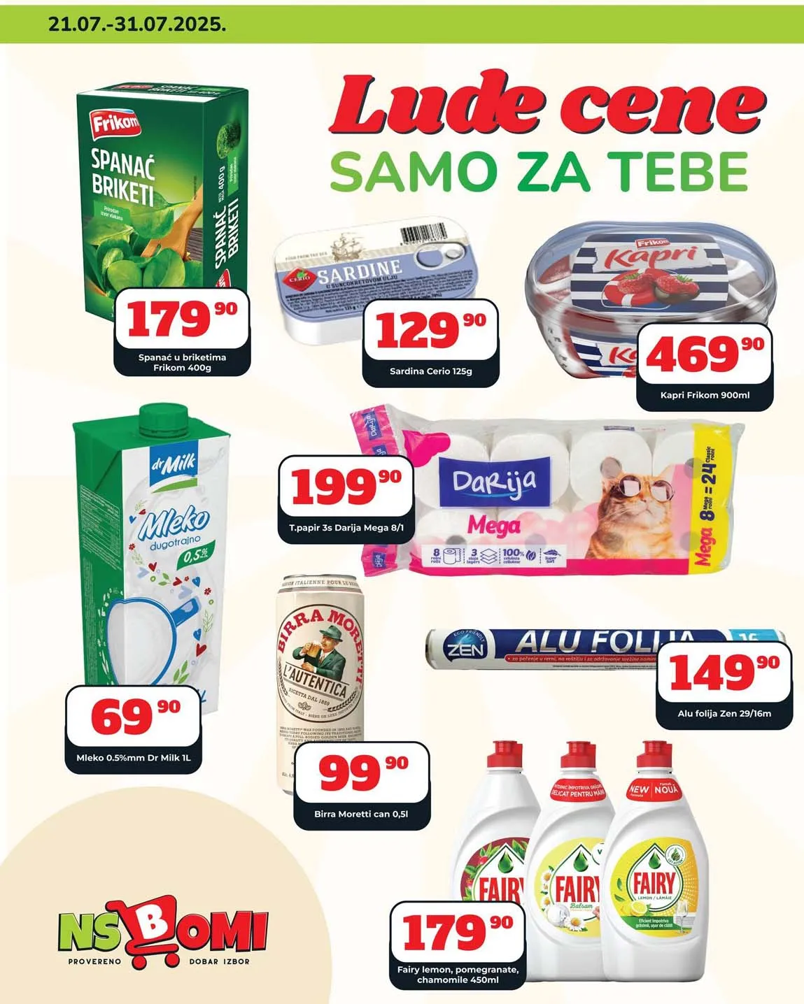 katalog NS BOMI Lude cijene