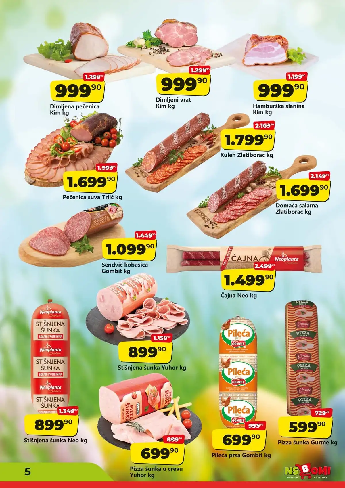NS Bomi kataloška ponuda sniženja