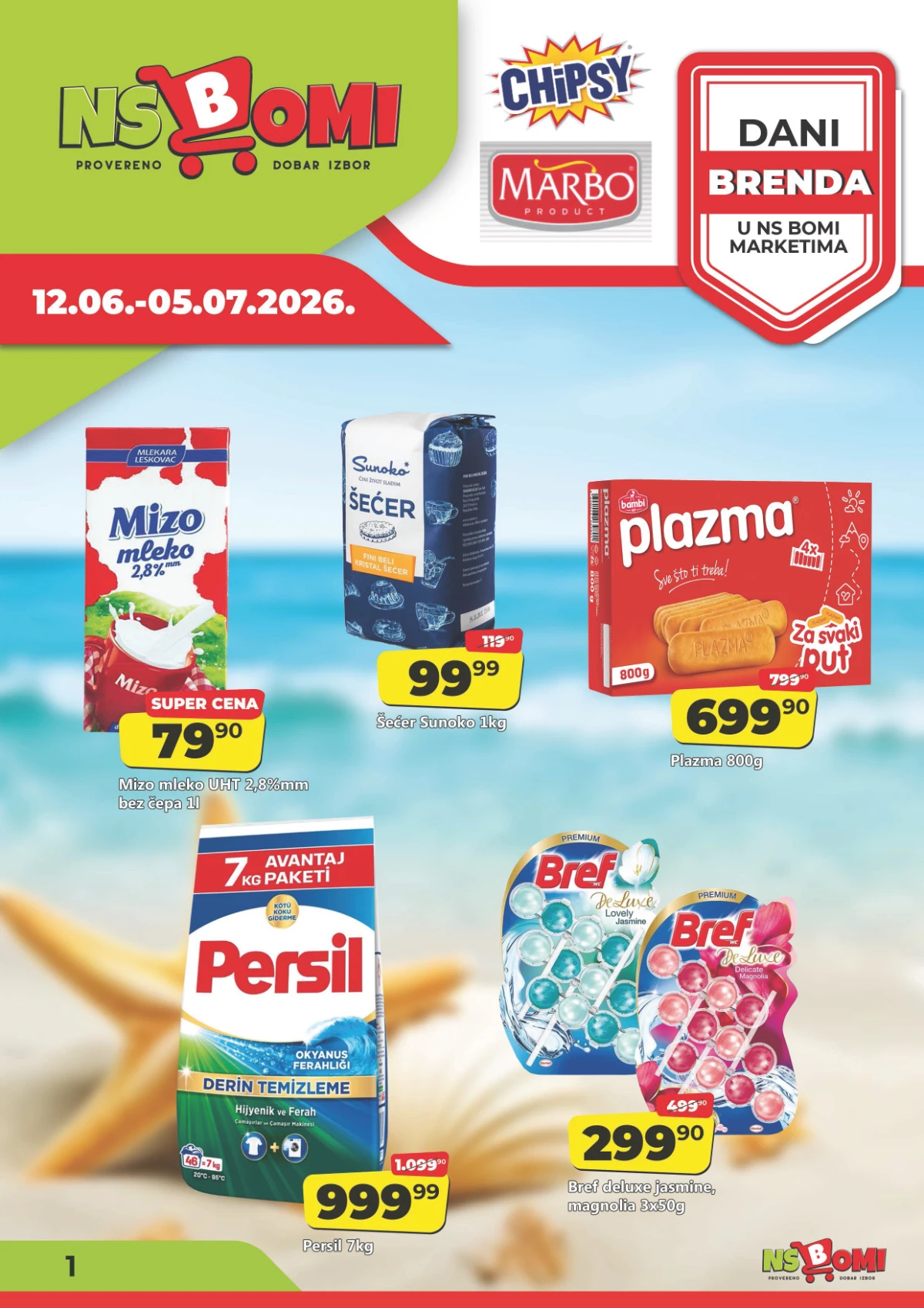 NS Bomi Dani Brenda katalog do 05.07.2026 – popusti do 33% i cene već od 44,90 dinara