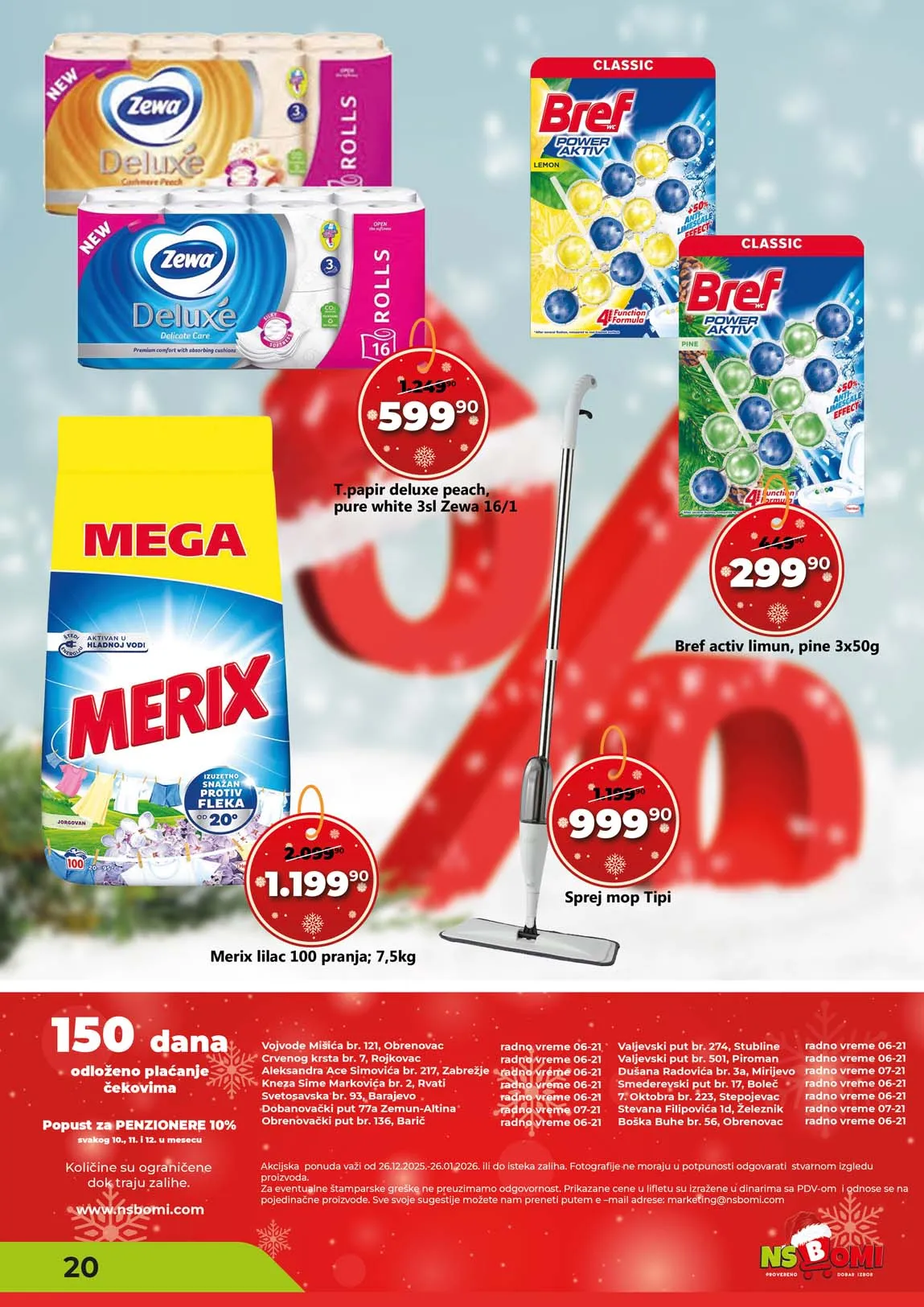 NS Bomi kataloška ponuda sniženja