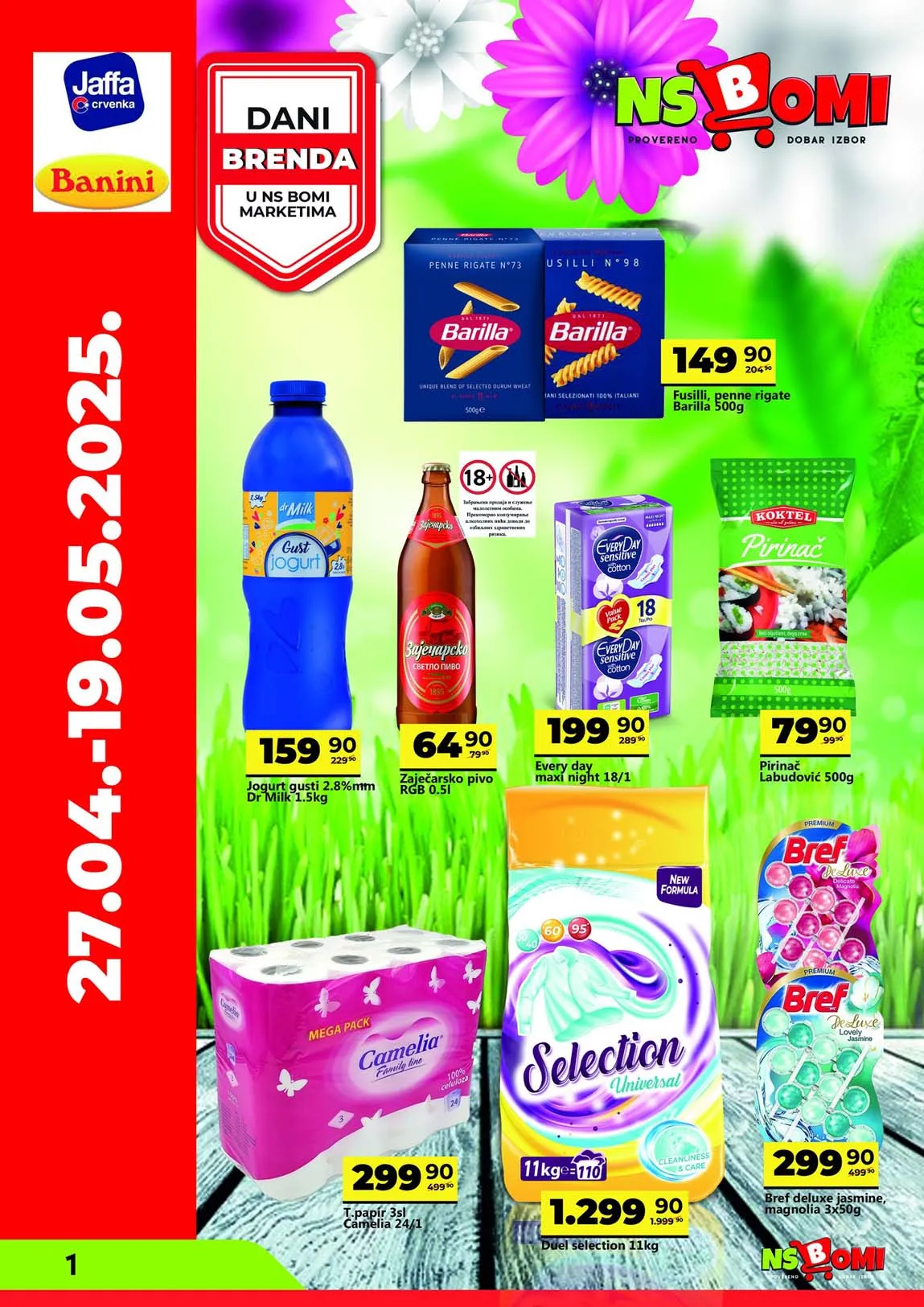 NS BOMI akcija katalog sniženja do 19.05.2025