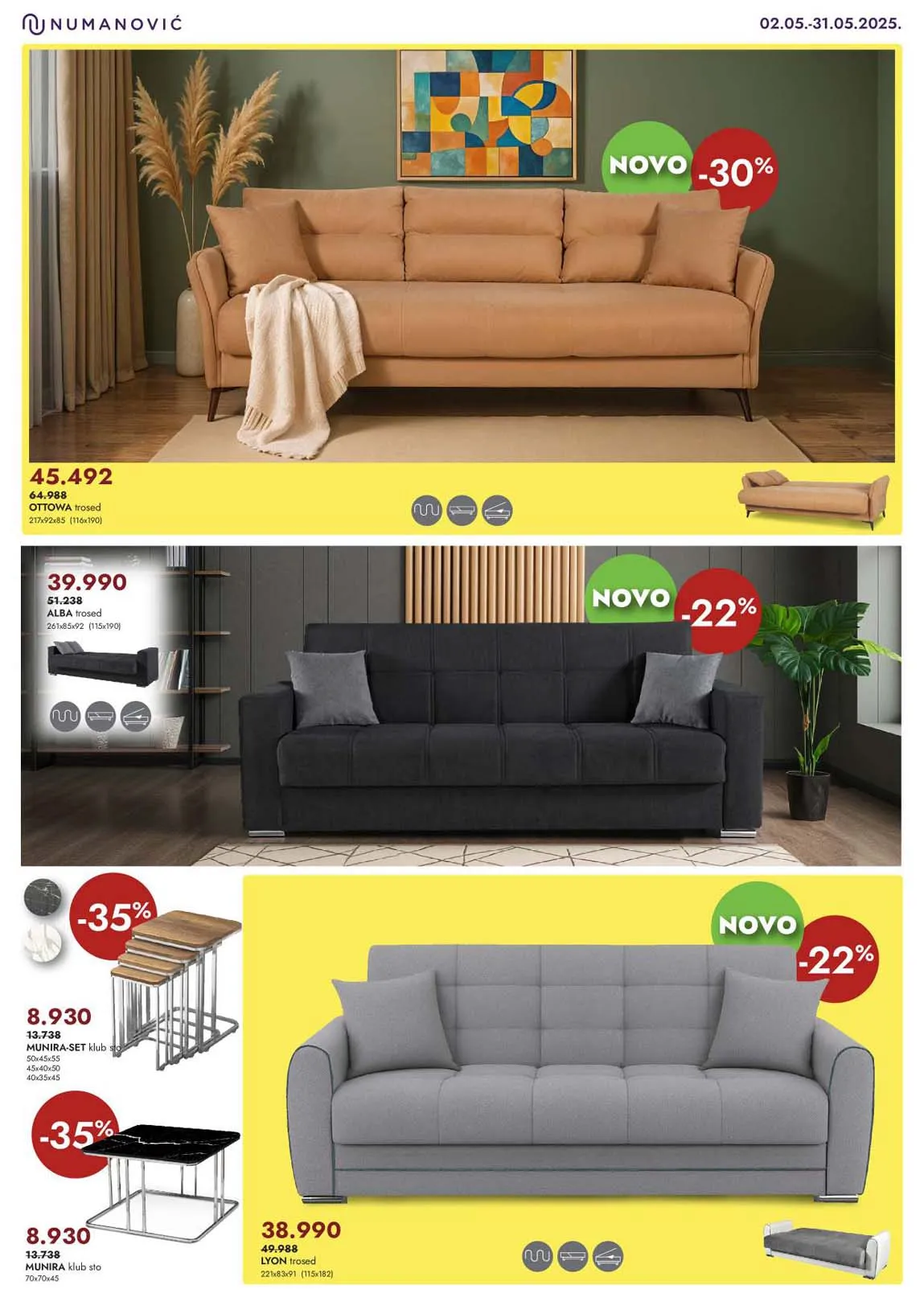 Numanović salon nameštaja katalog