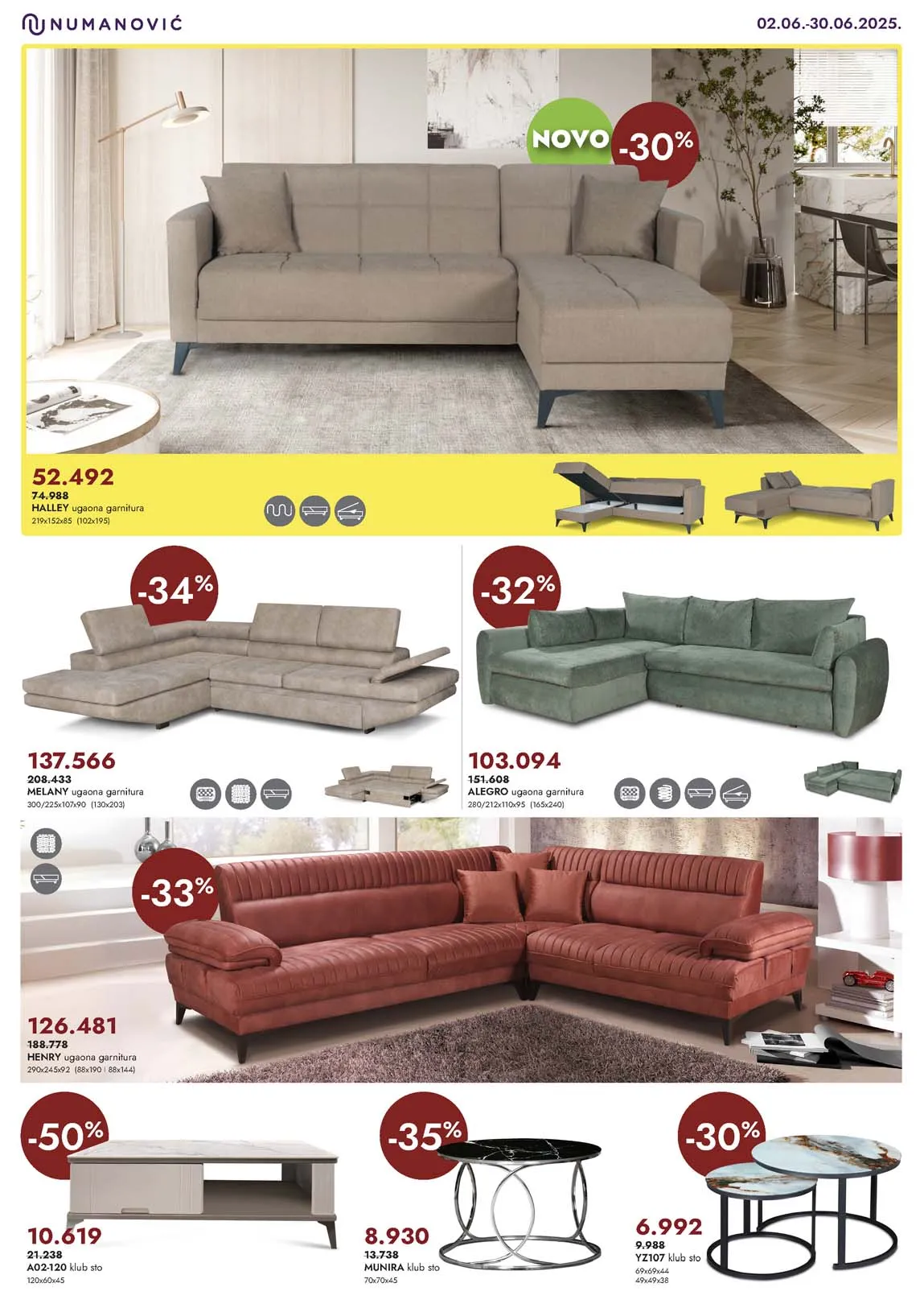 Numanović salon nameštaja katalog
