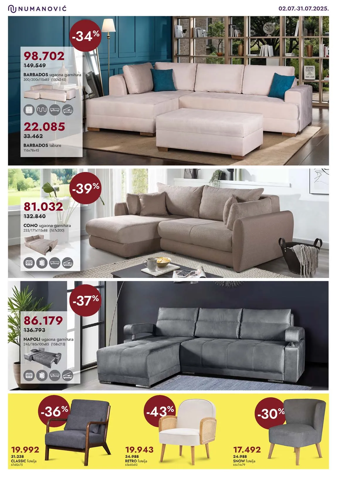 Numanović salon nameštaja katalog