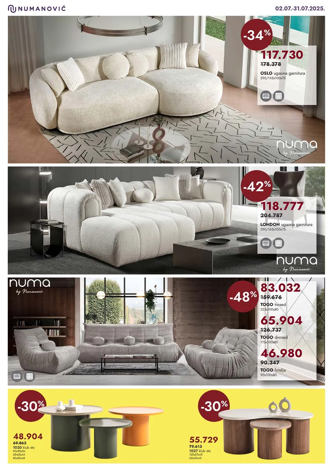 Numanović salon nameštaja katalog