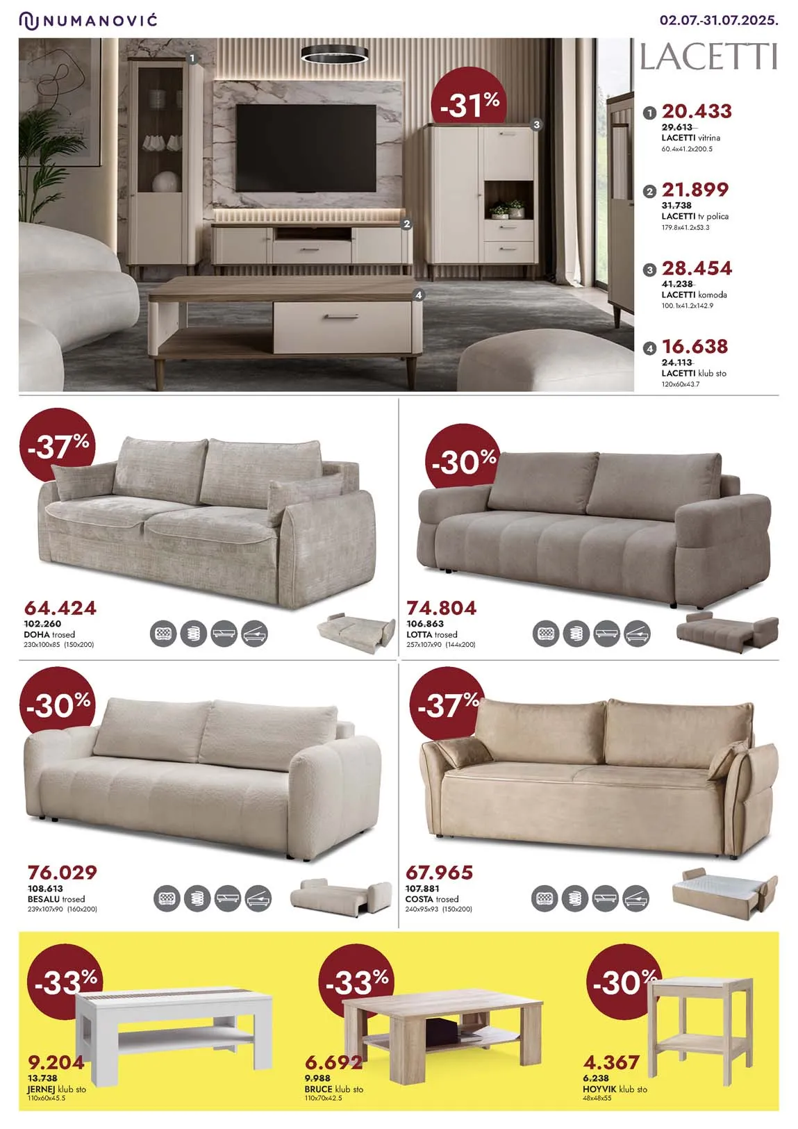 Numanović salon nameštaja katalog