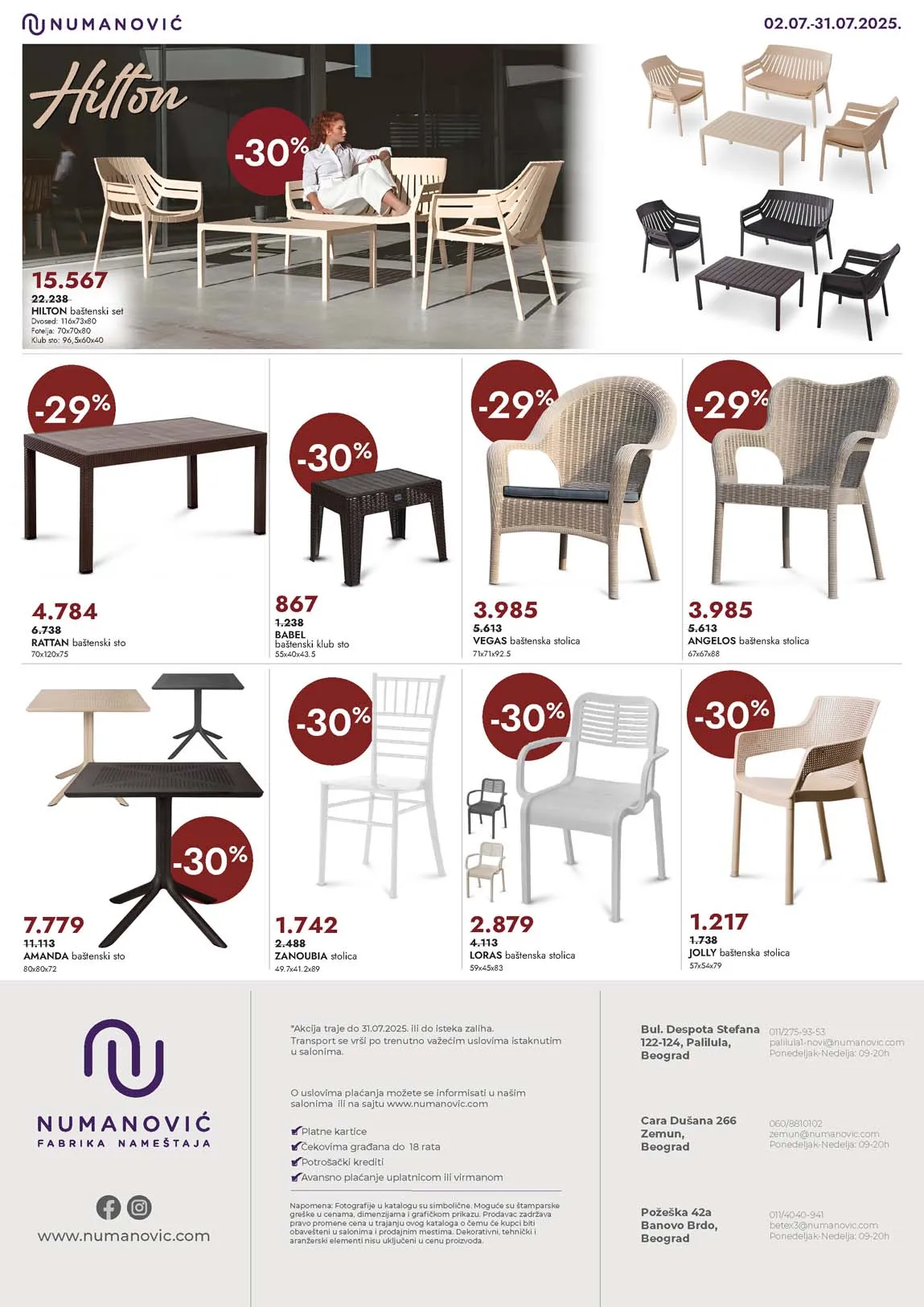 Numanović salon nameštaja katalog