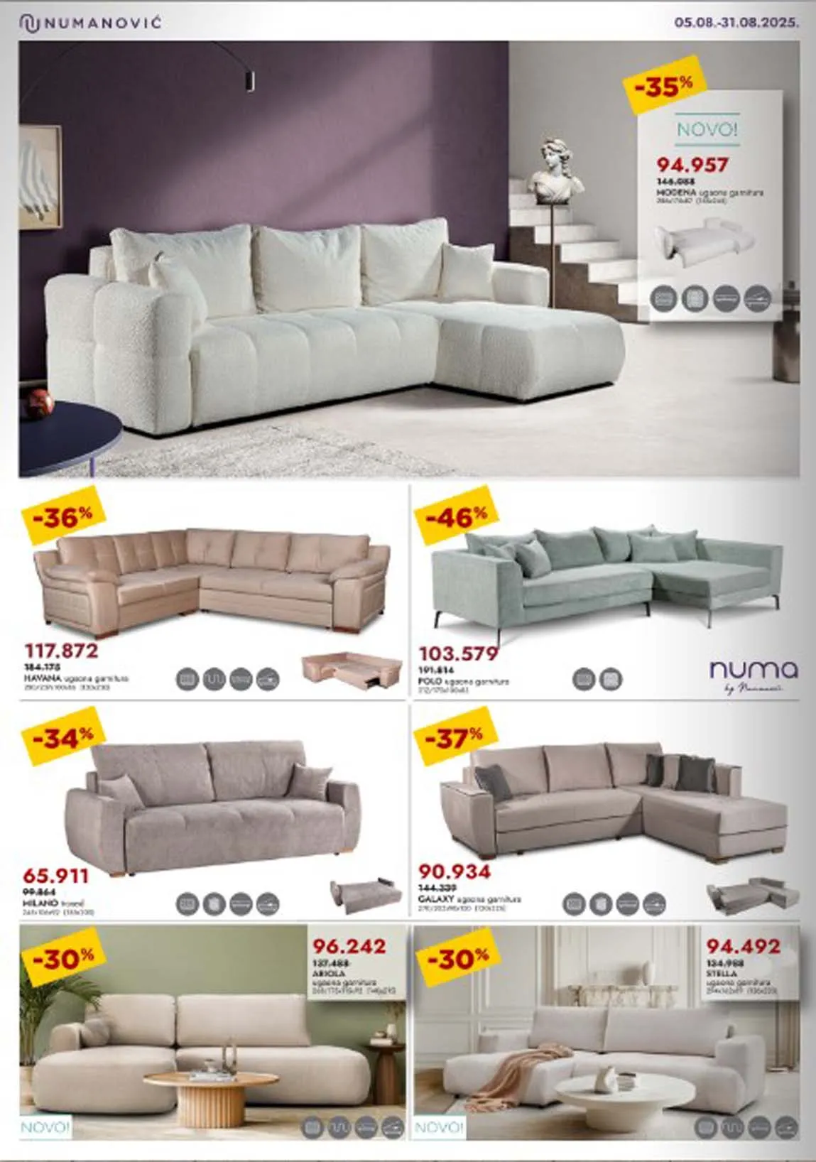 Numanović salon nameštaja katalog