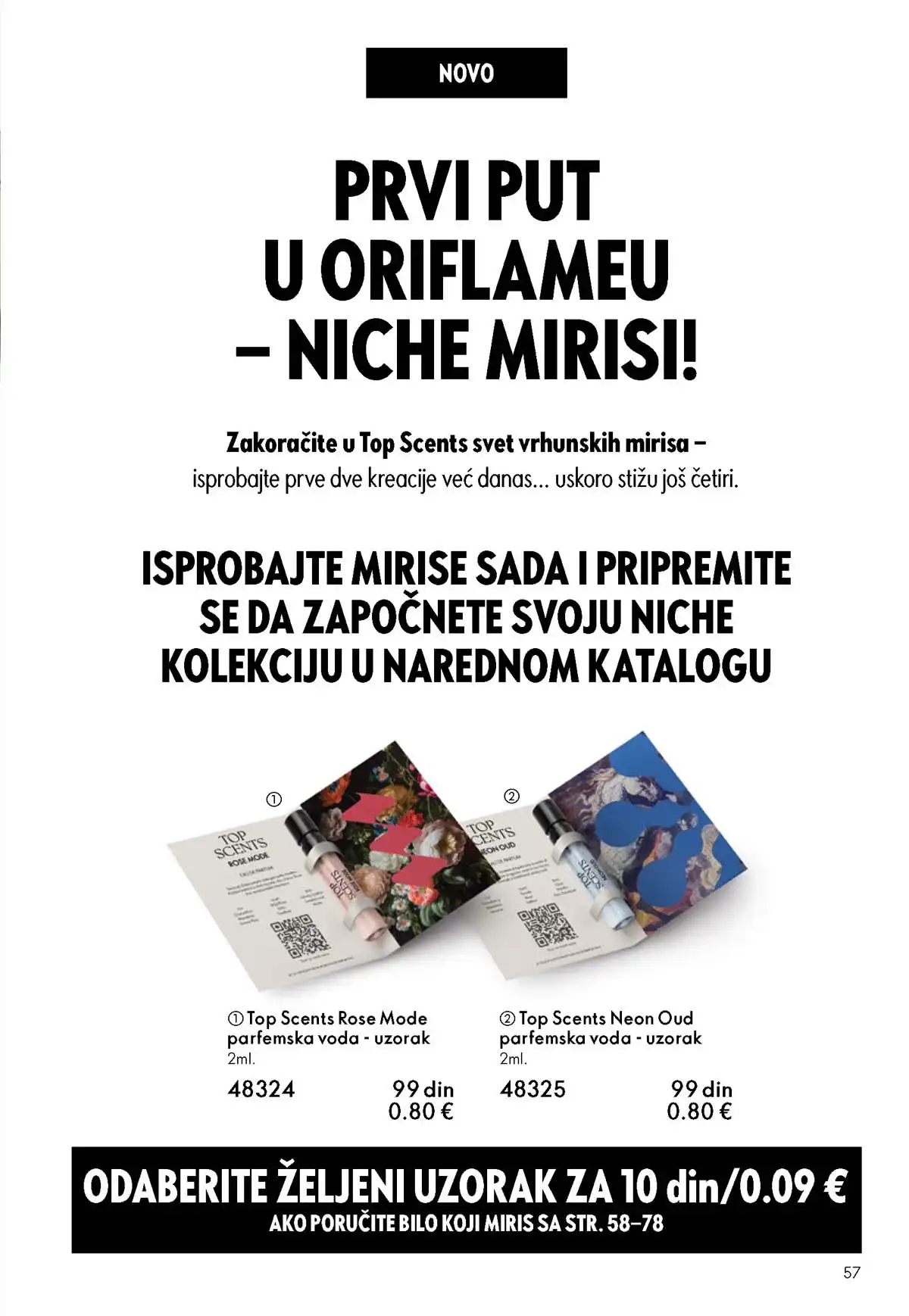 Oriflame kataloška ponuda sniženja
