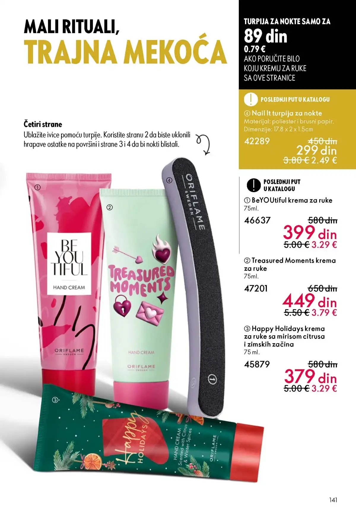 Oriflame kataloška ponuda sniženja