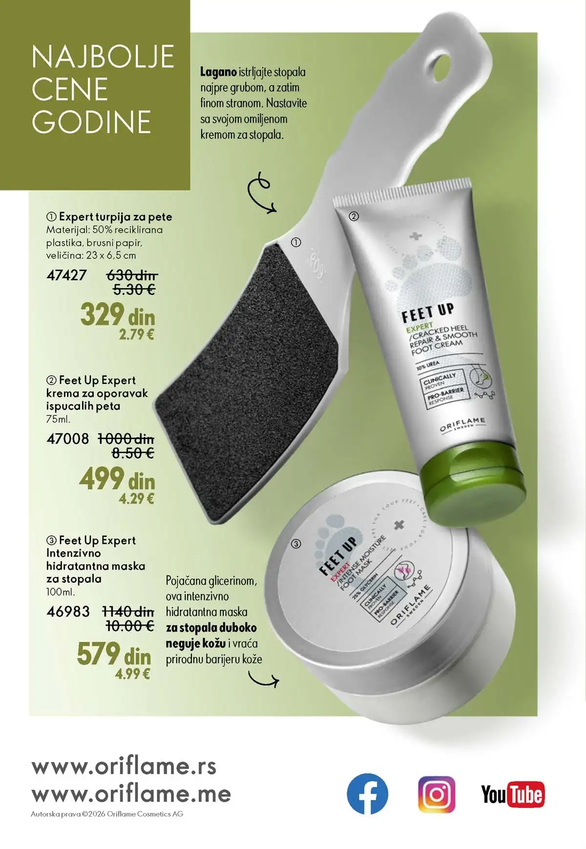 Oriflame kataloška ponuda sniženja