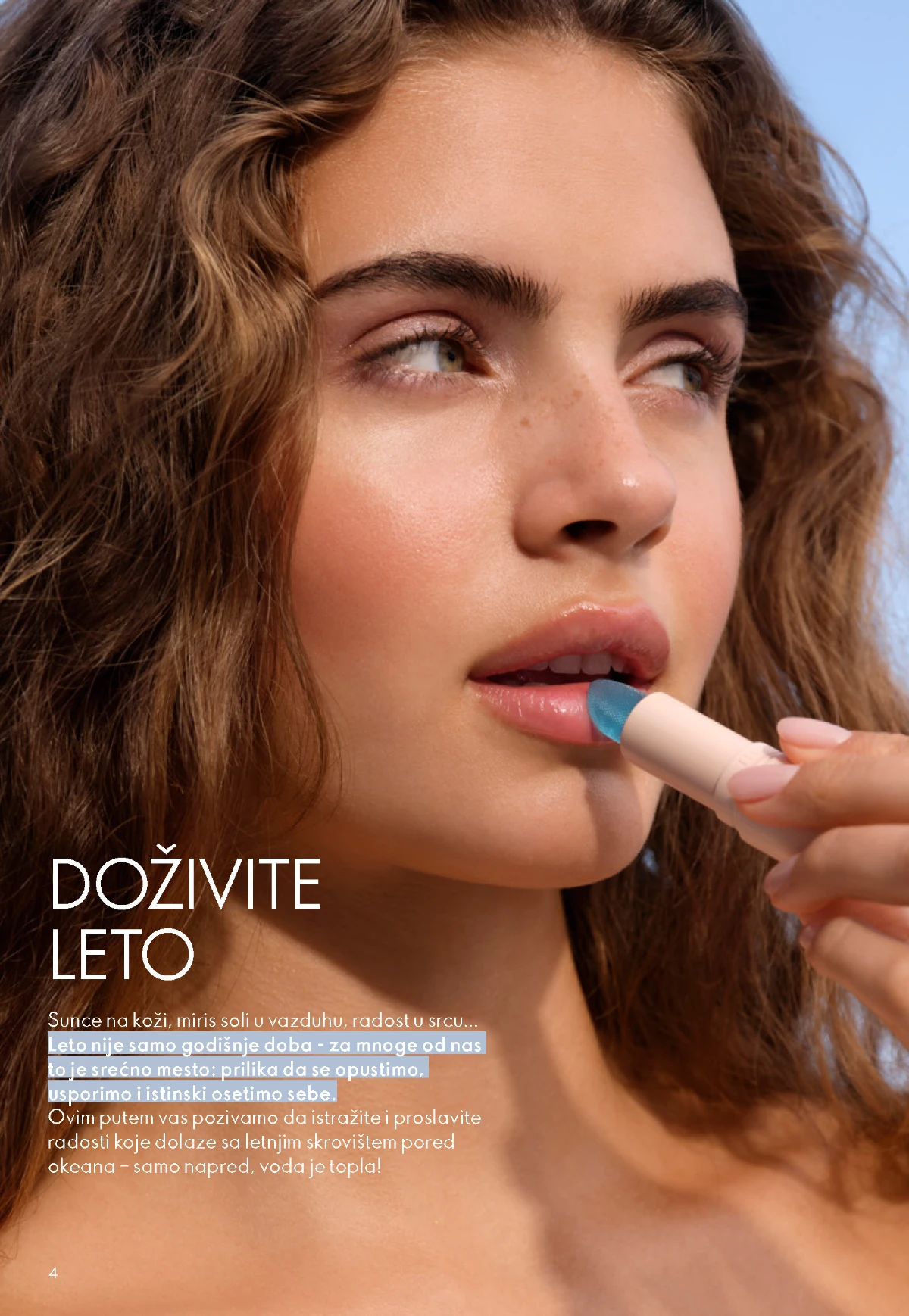 Oriflame katalog mart 2026 strana 4 Oriflame katalog šminka i nega lica strana 4