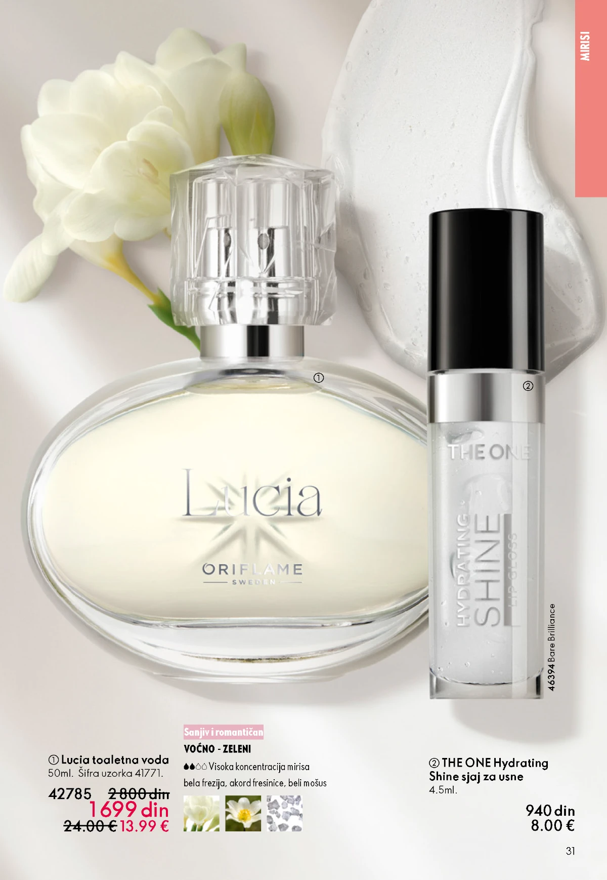 Oriflame kataloška ponuda sniženja