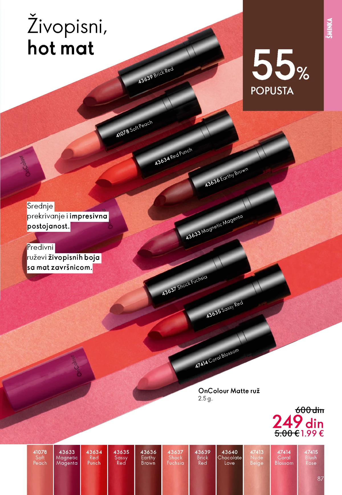 Oriflame kataloška ponuda sniženja