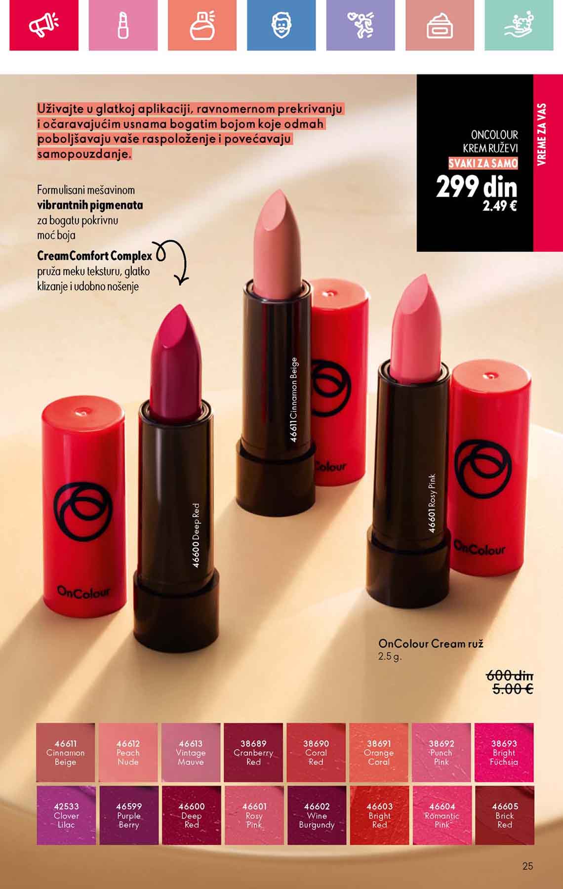 Oriflame kataloška ponuda sniženja