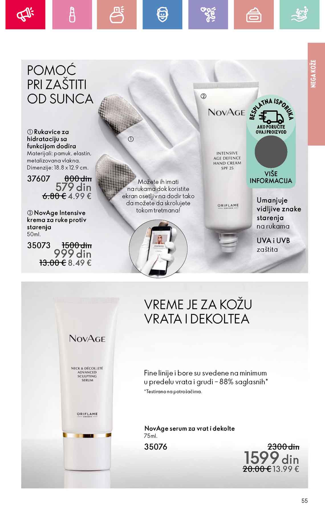 Oriflame kataloška ponuda sniženja