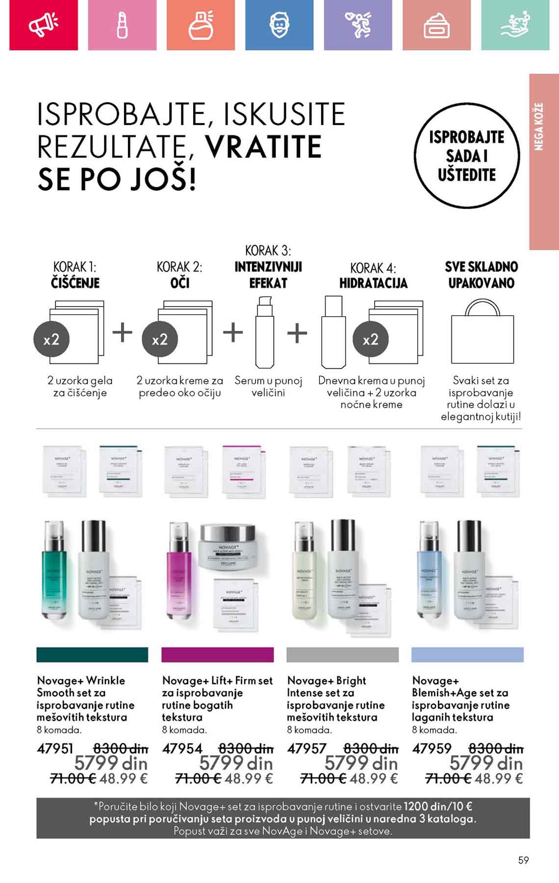 Oriflame kataloška ponuda sniženja