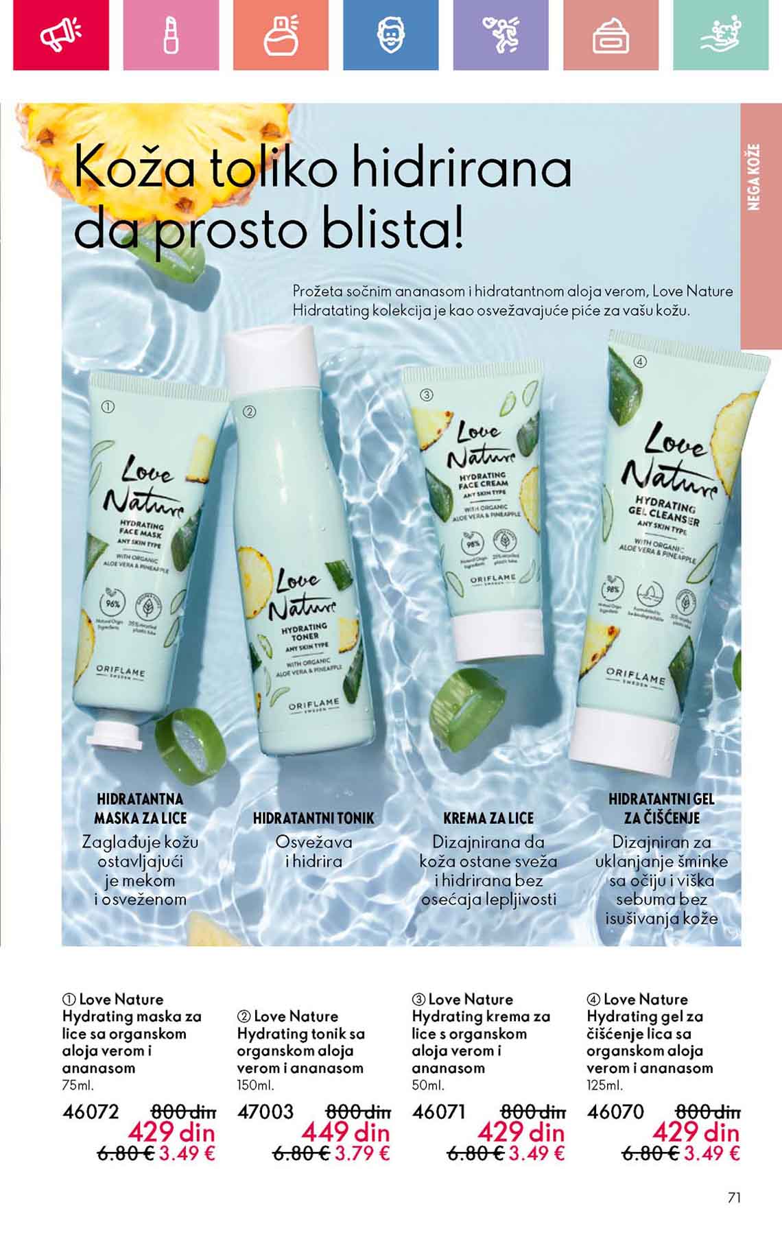 Oriflame kataloška ponuda sniženja