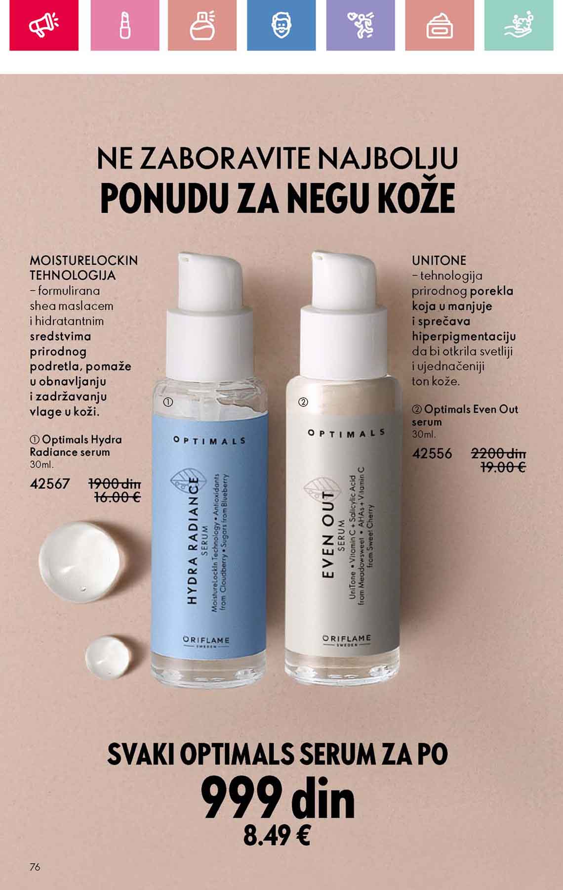 Oriflame kataloška ponuda sniženja