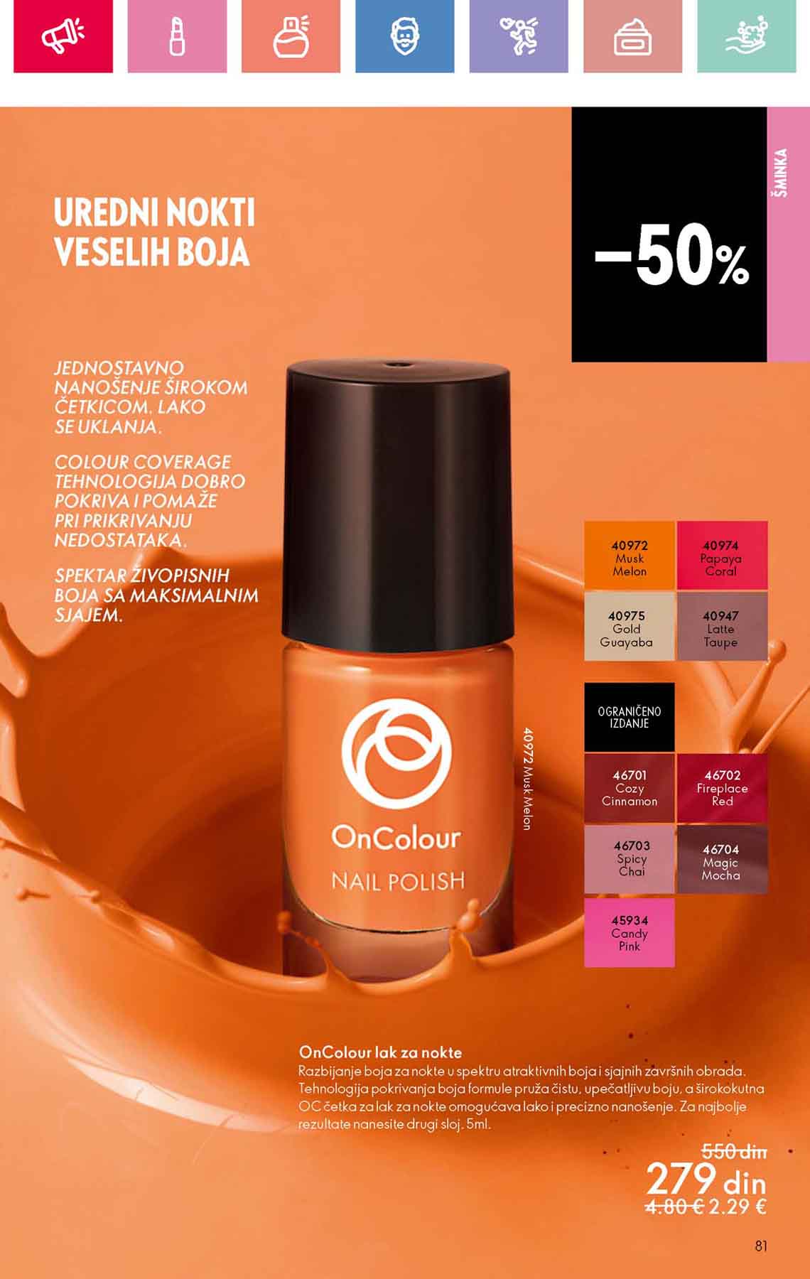 Oriflame kataloška ponuda sniženja