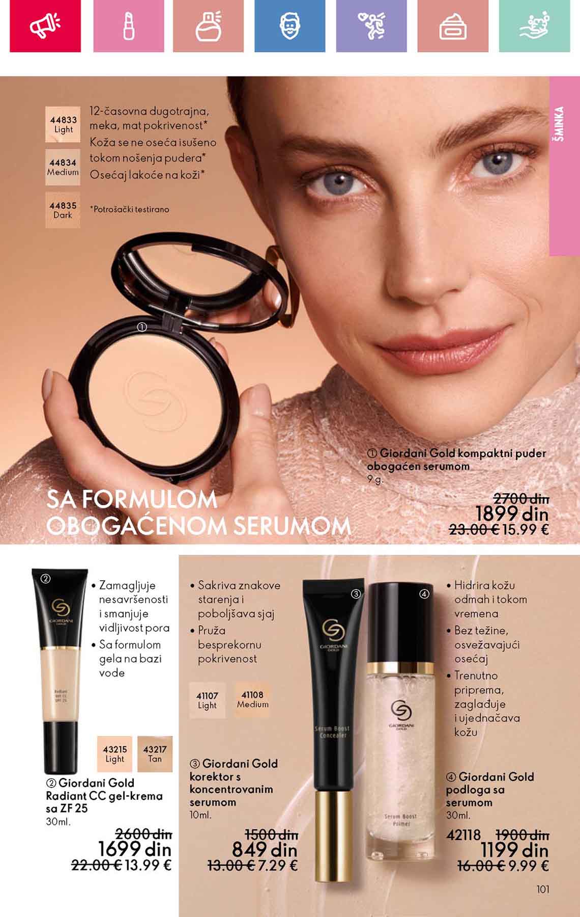 Oriflame kataloška ponuda sniženja