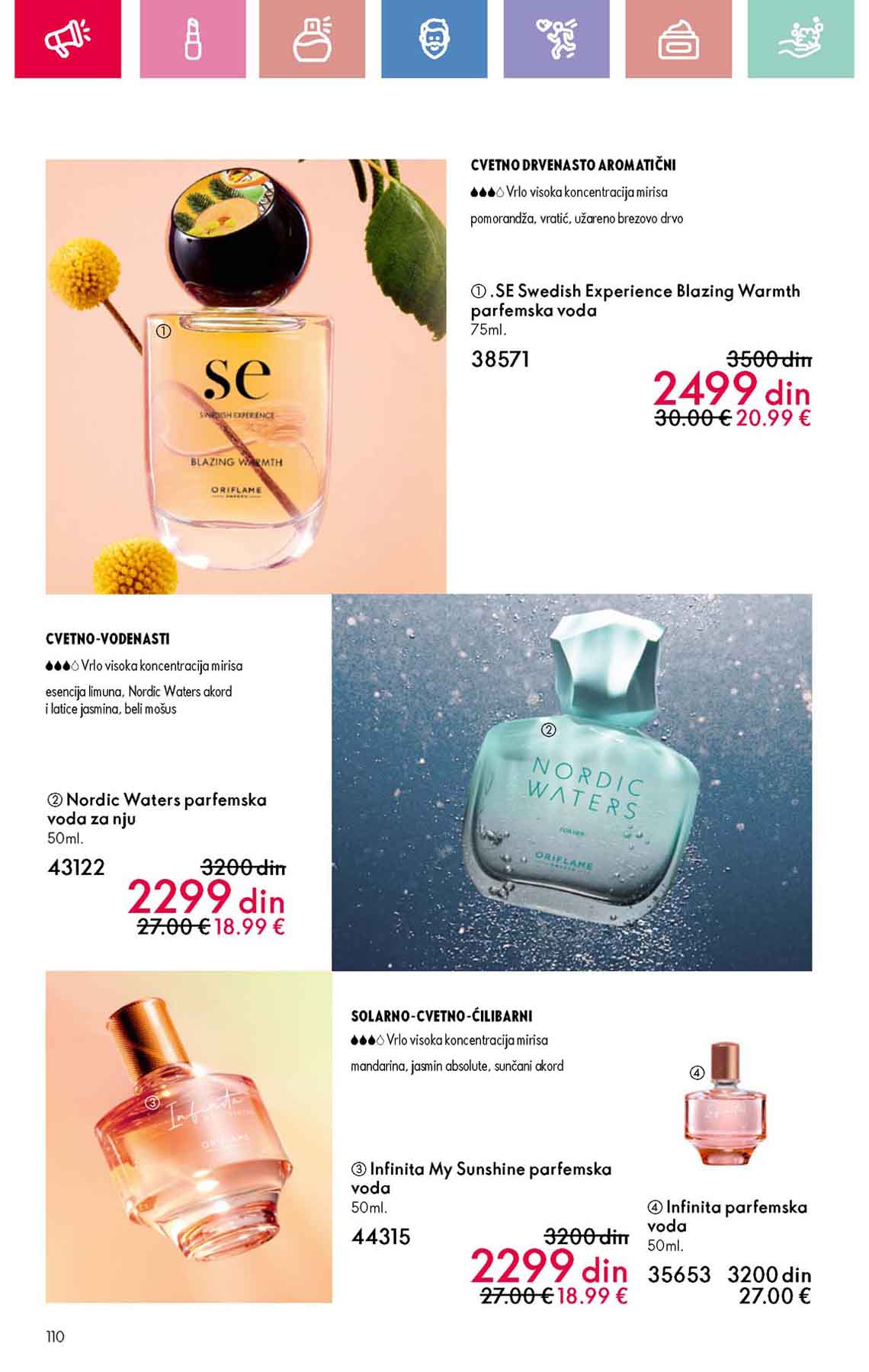 Oriflame kataloška ponuda sniženja