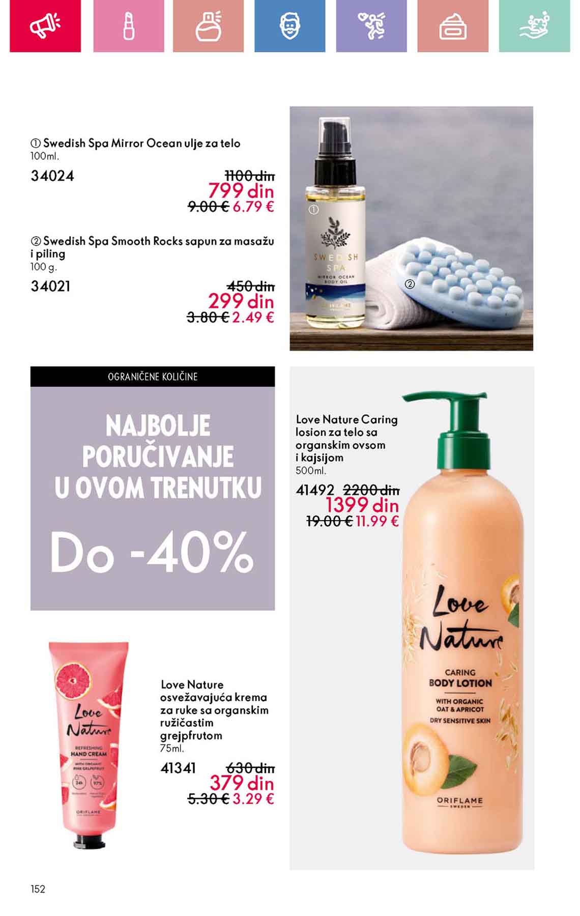 Oriflame kataloška ponuda sniženja