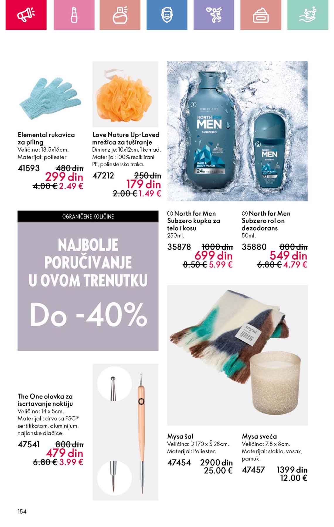 Oriflame kataloška ponuda sniženja