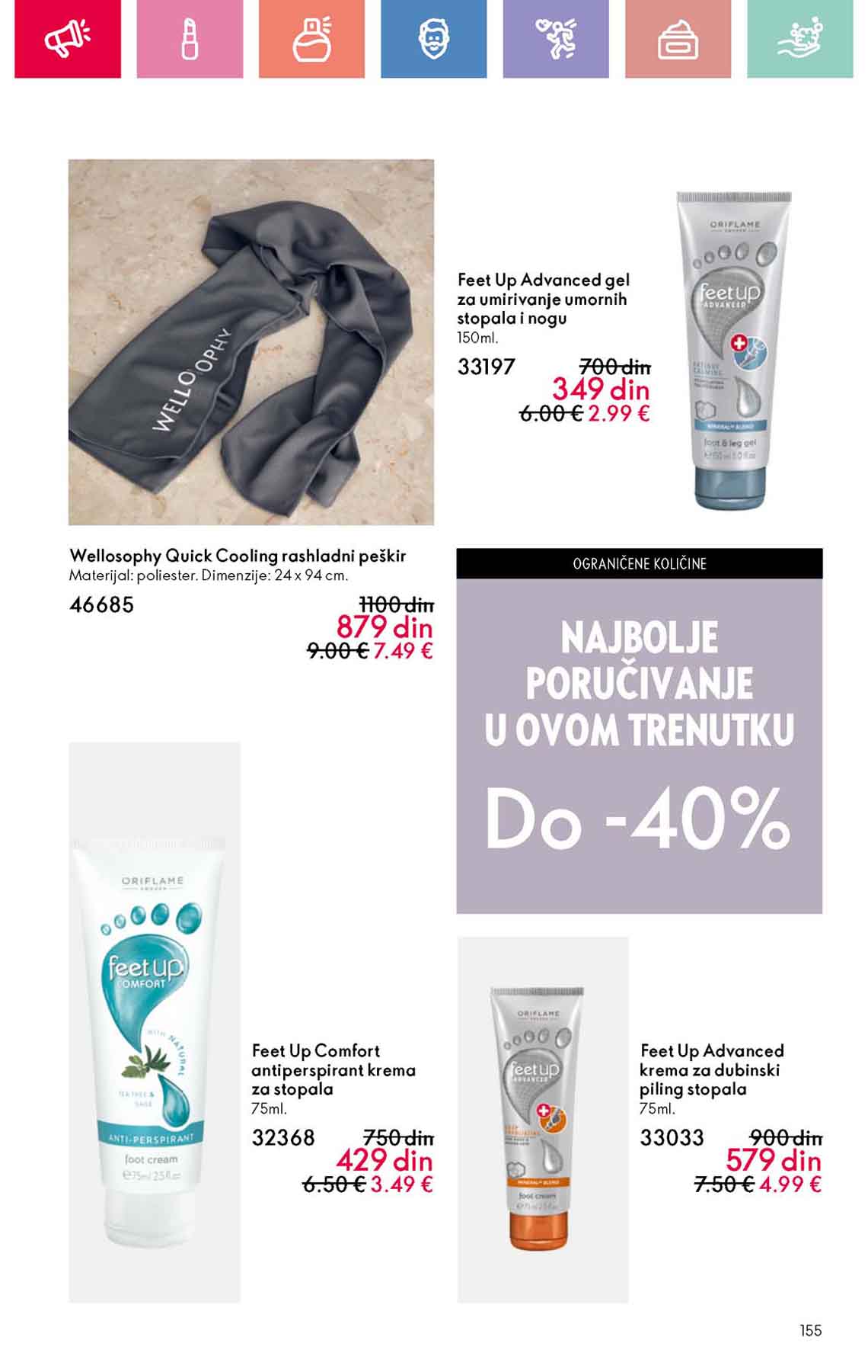 Oriflame kataloška ponuda sniženja