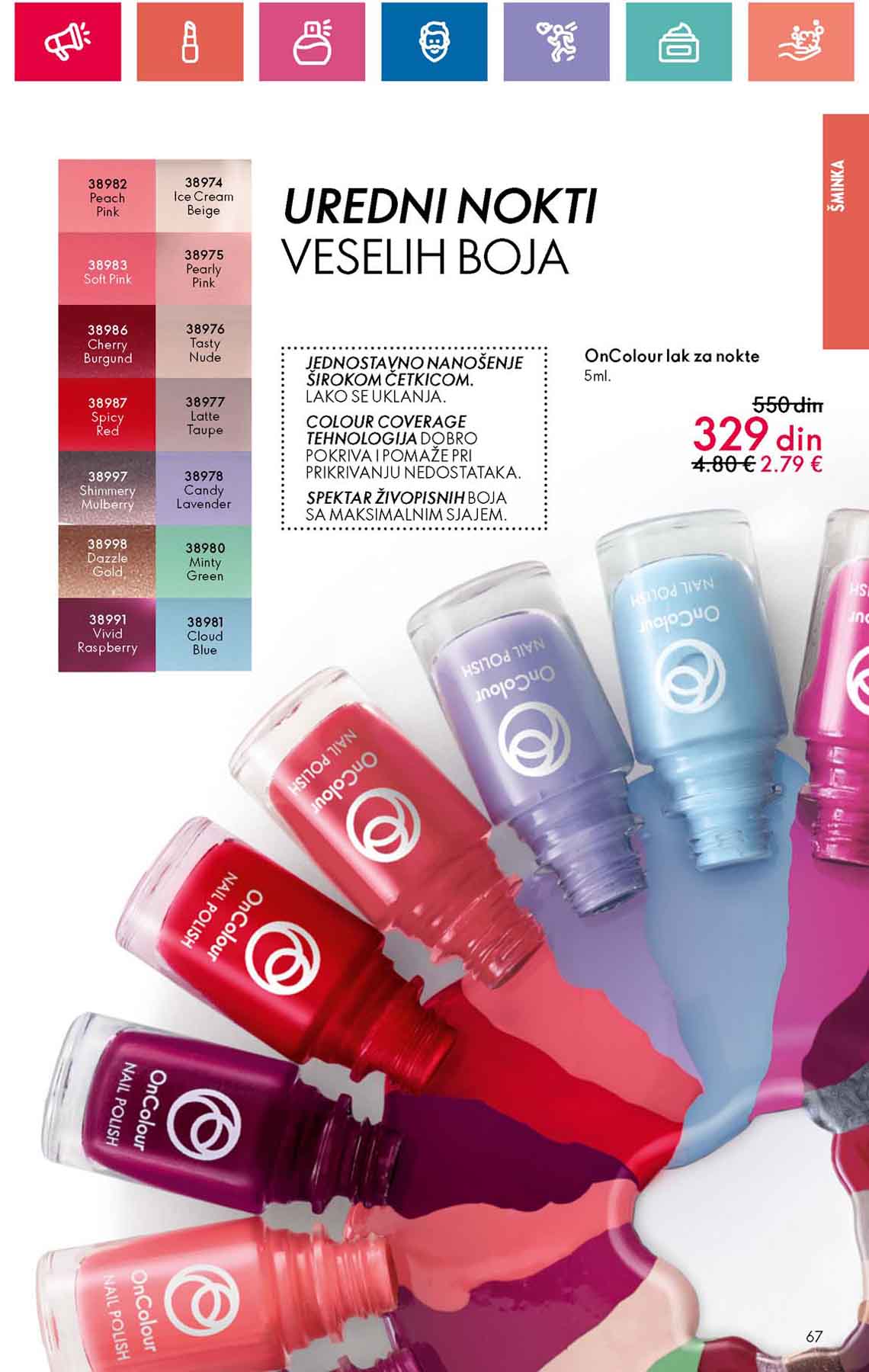 Oriflame kataloška ponuda sniženja