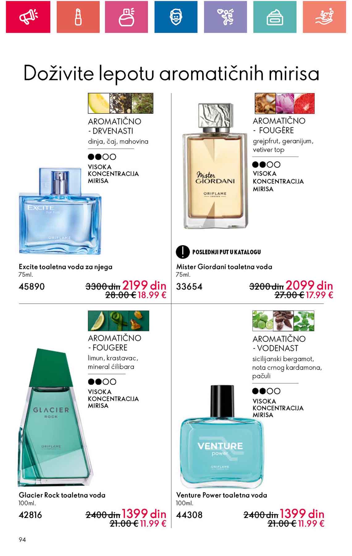 Oriflame kataloška ponuda sniženja