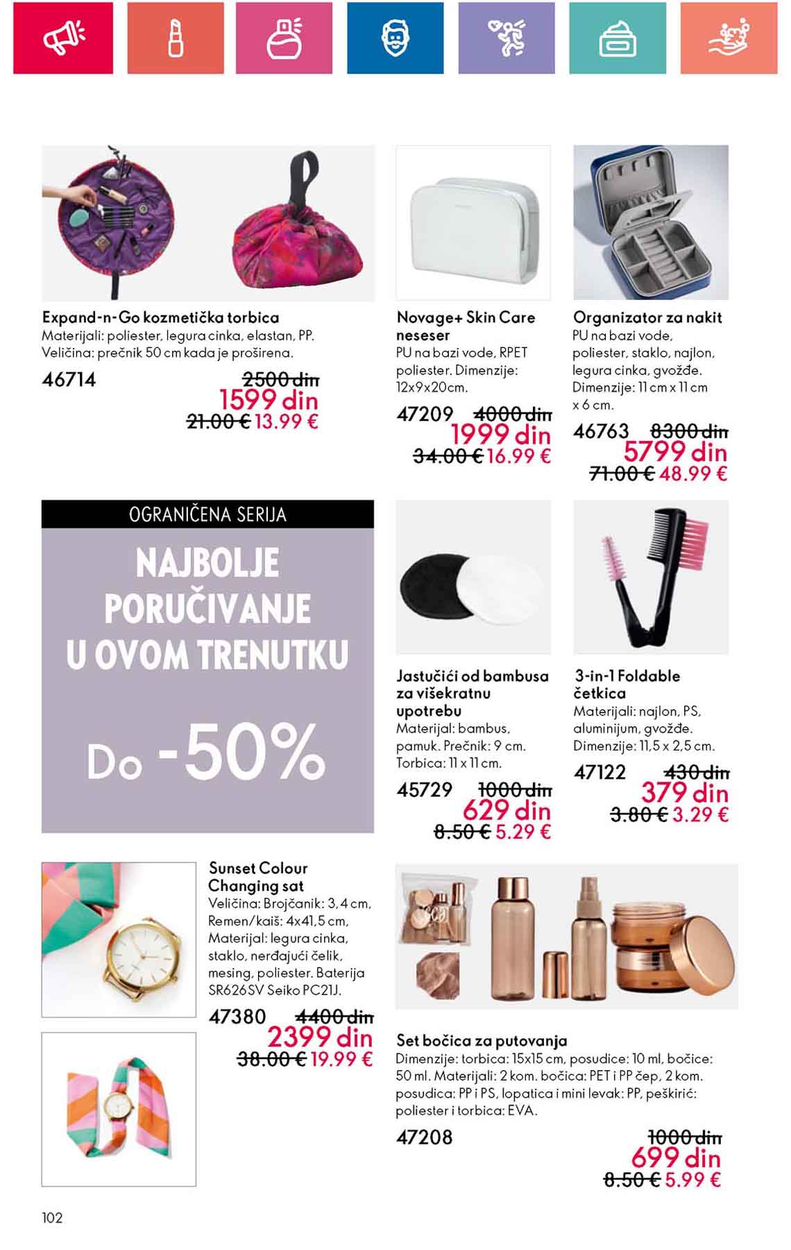 Oriflame kataloška ponuda sniženja