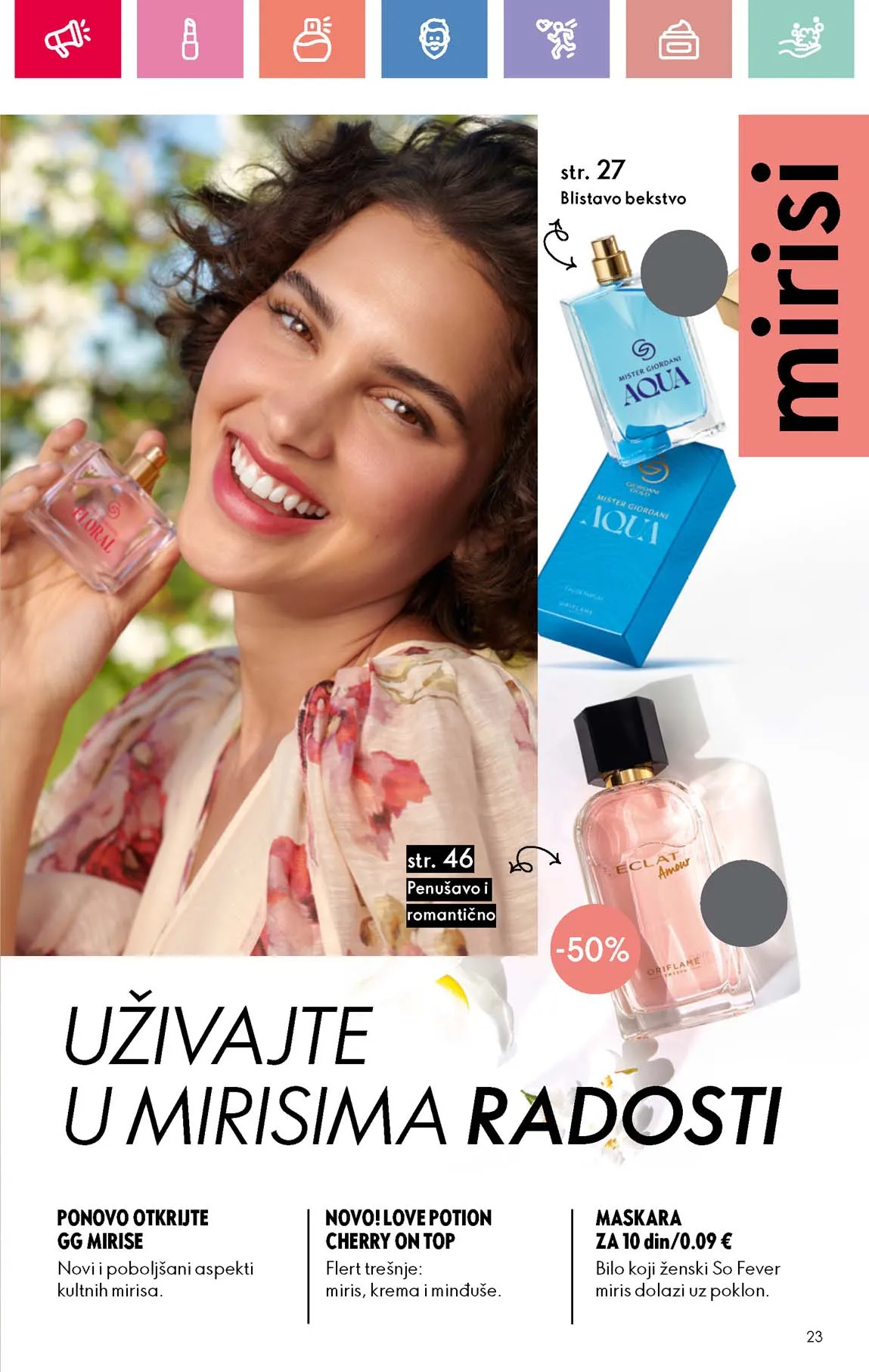 Oriflame kataloška ponuda sniženja