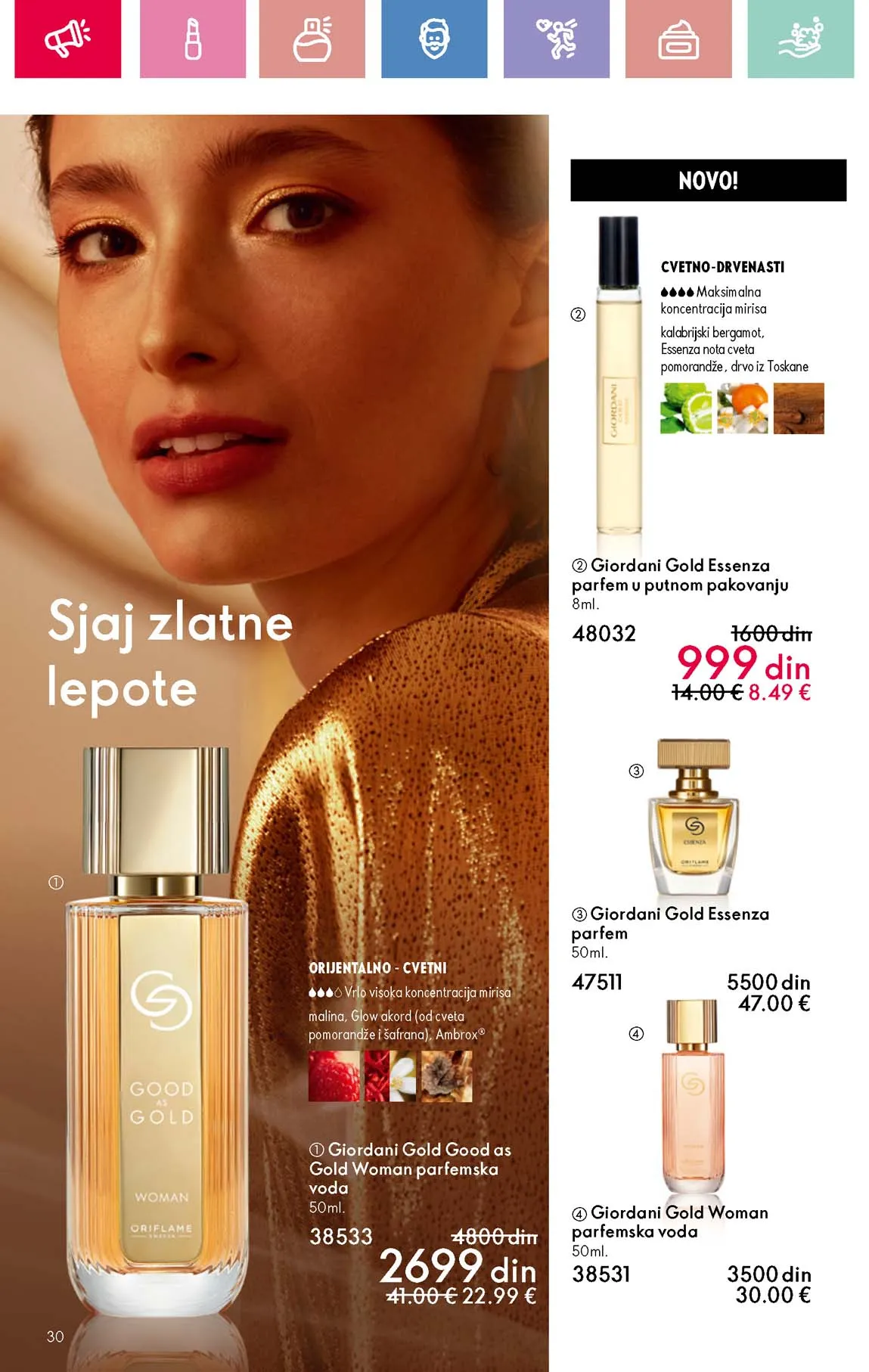Oriflame kataloška ponuda sniženja