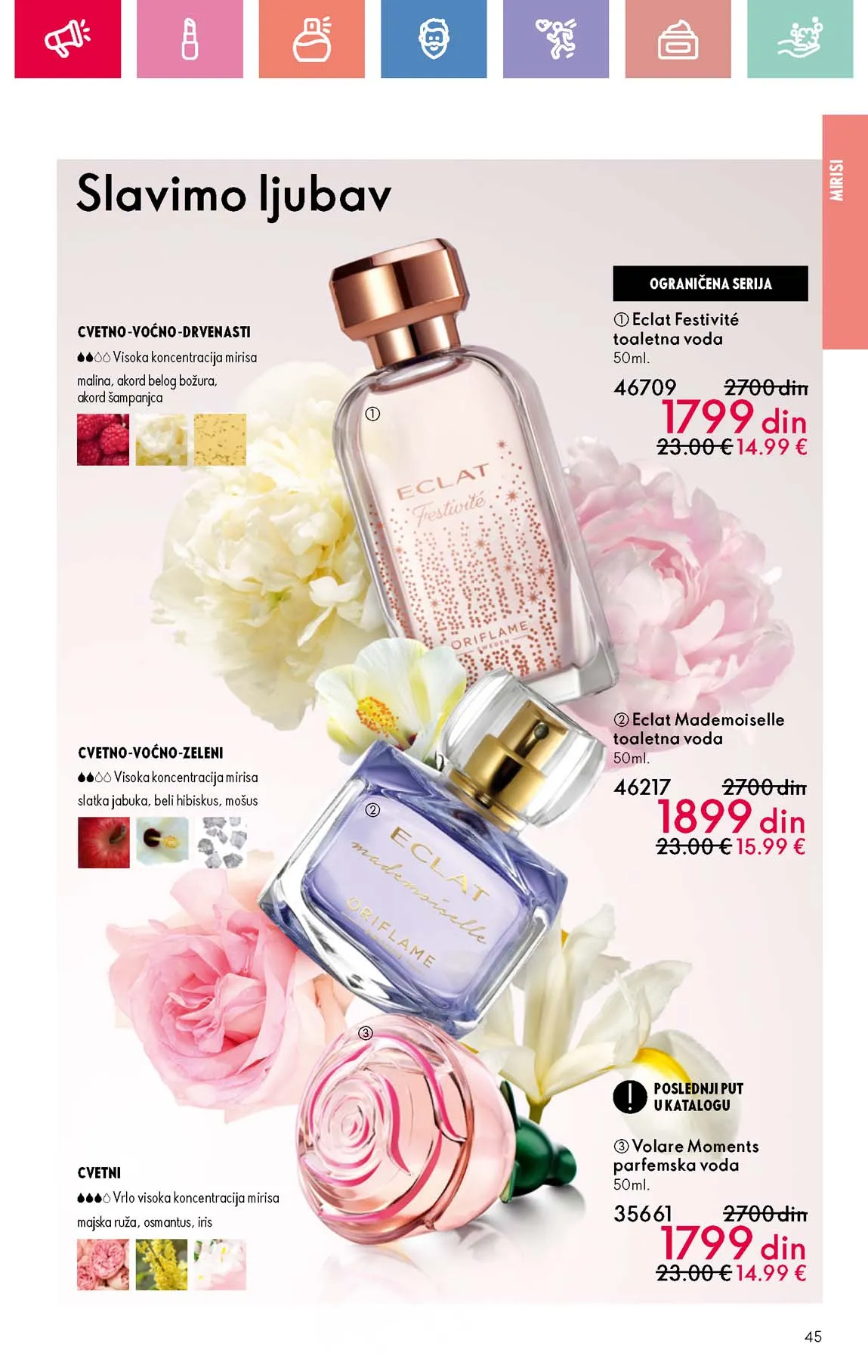 Oriflame kataloška ponuda sniženja