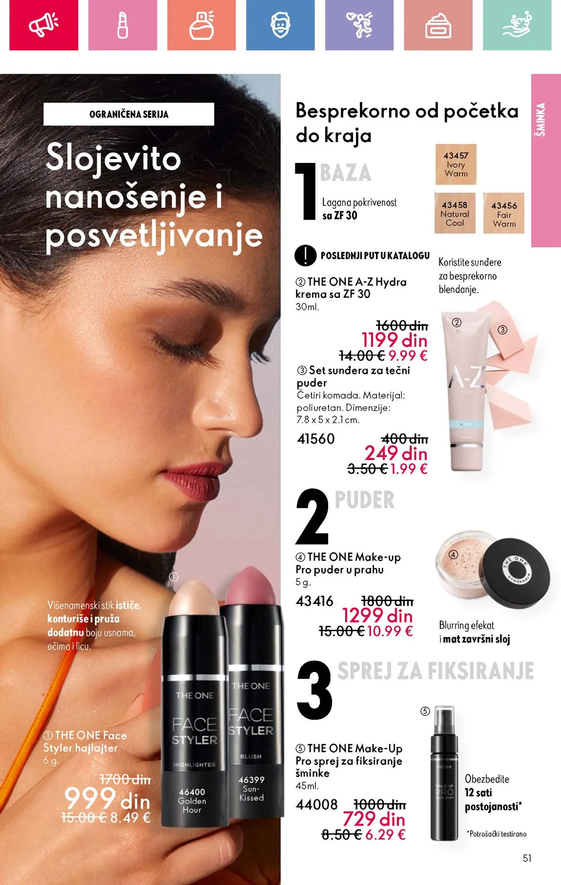 Oriflame kataloška ponuda sniženja
