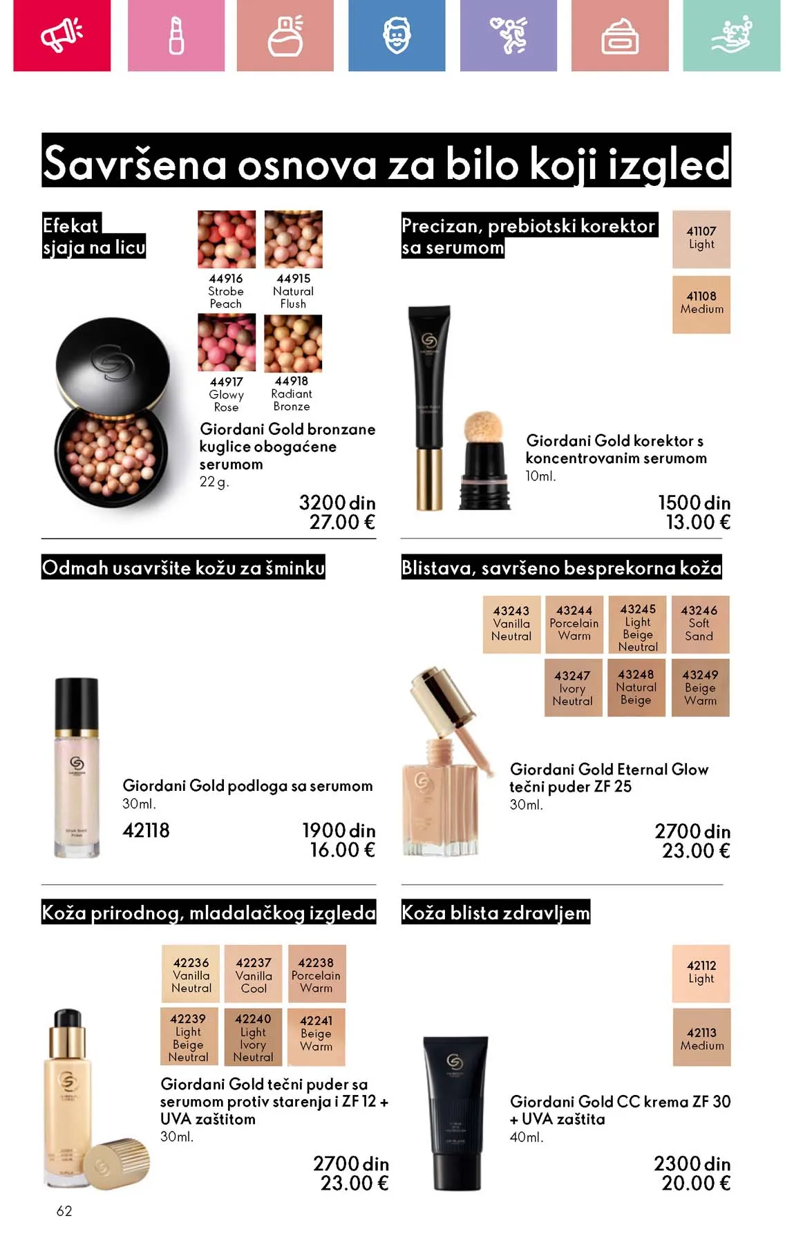 Oriflame kataloška ponuda sniženja