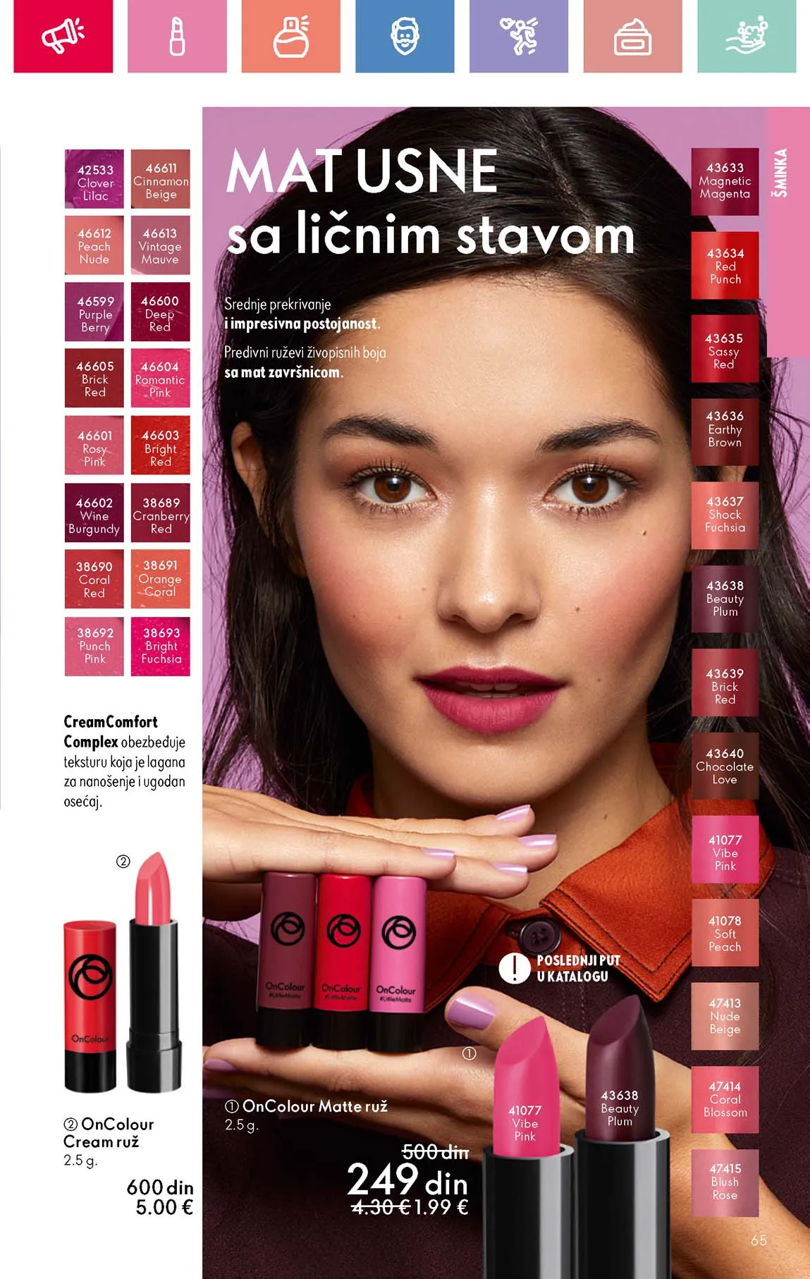 Oriflame kataloška ponuda sniženja