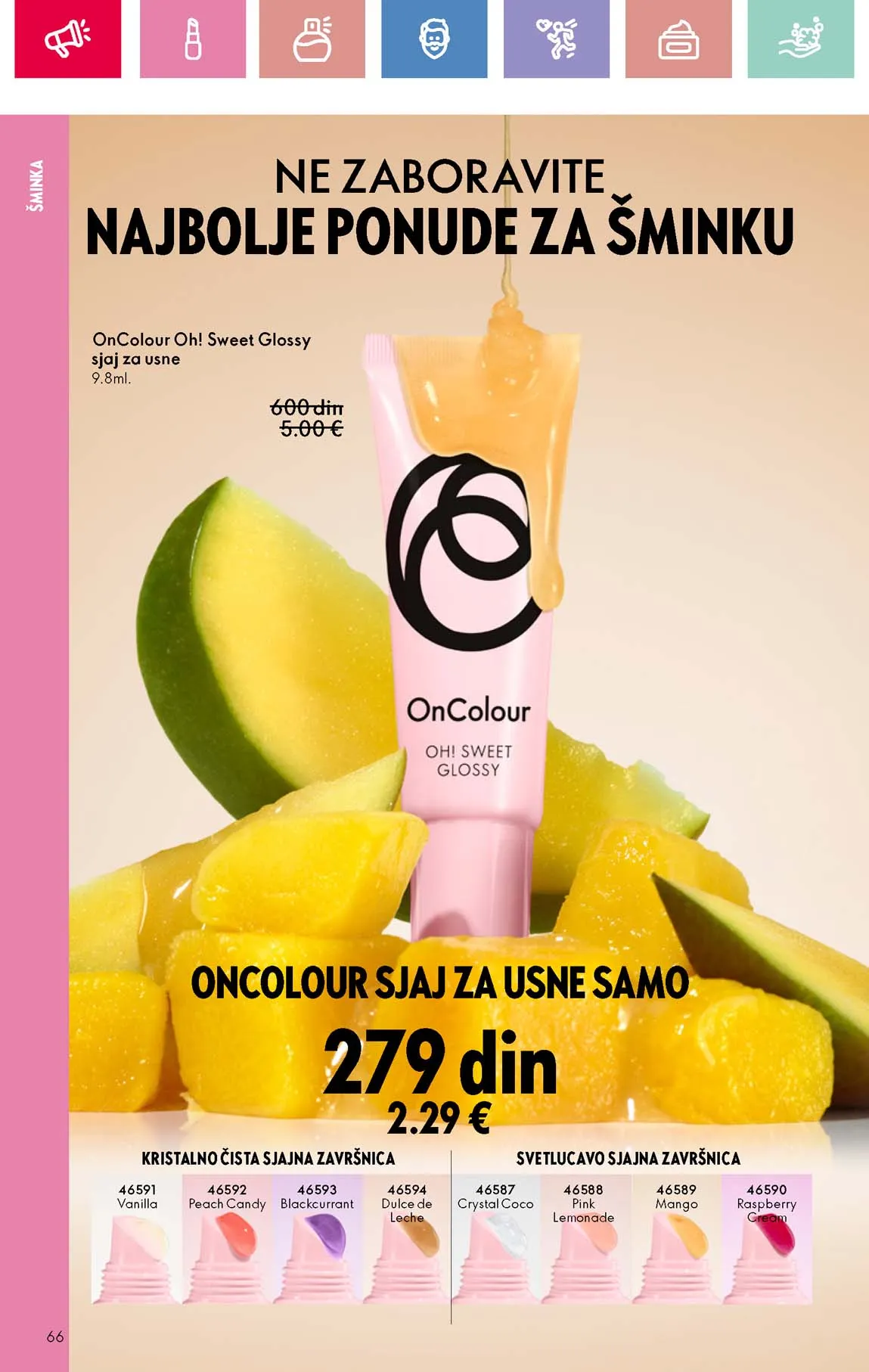 Oriflame kataloška ponuda sniženja