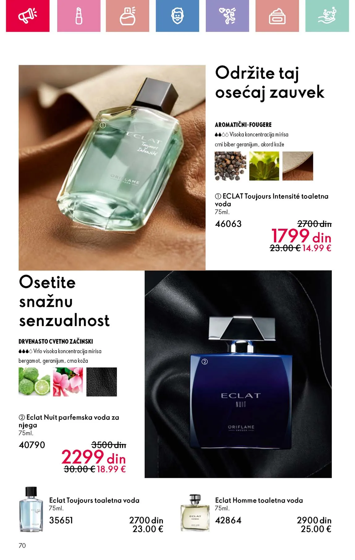 Oriflame kataloška ponuda sniženja