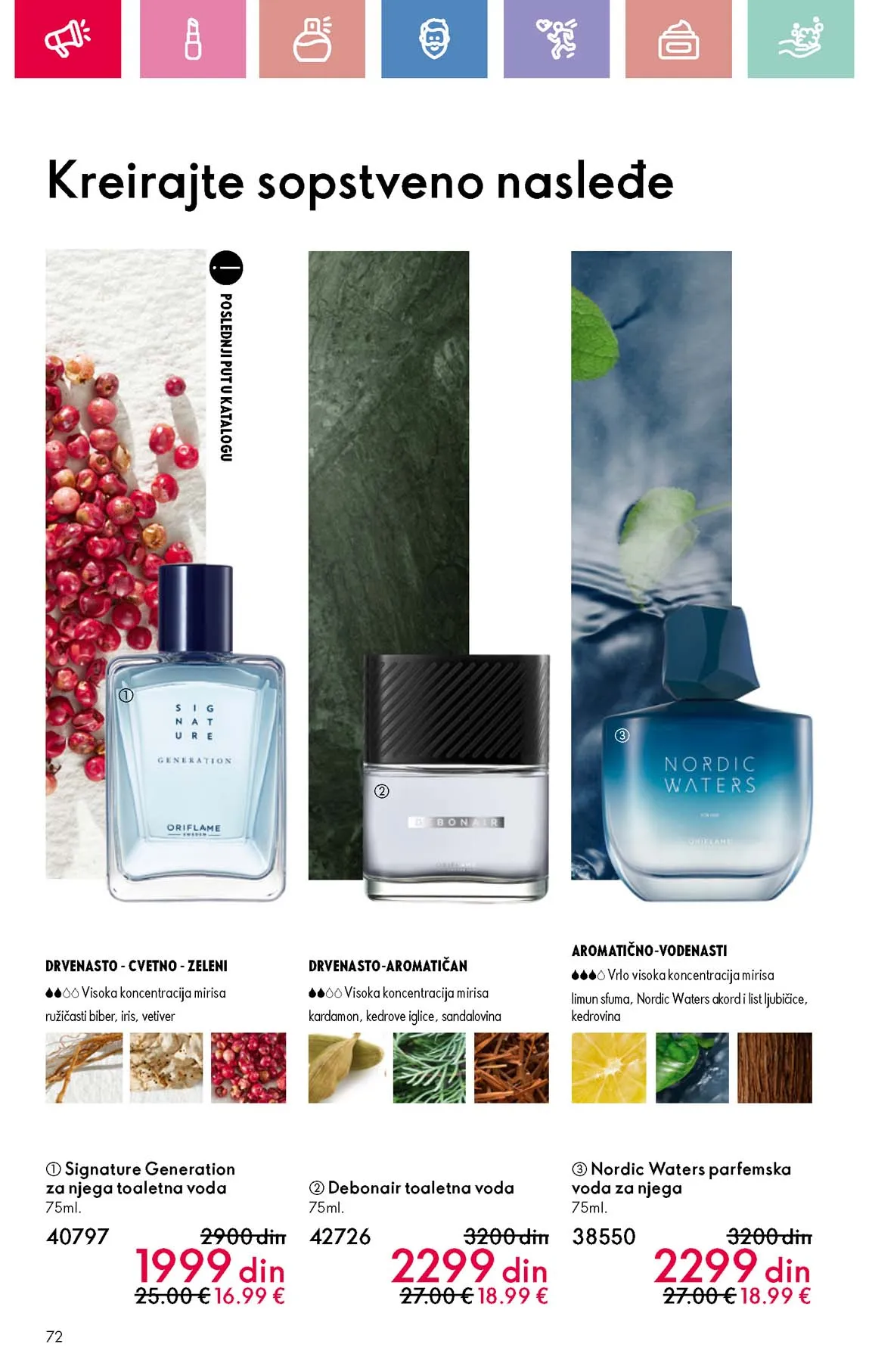 Oriflame kataloška ponuda sniženja