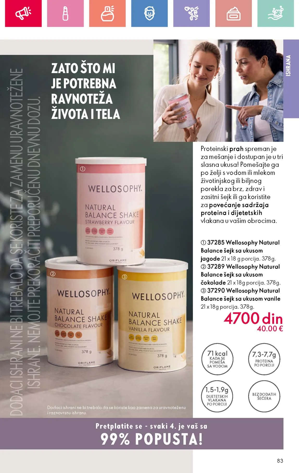 Oriflame kataloška ponuda sniženja