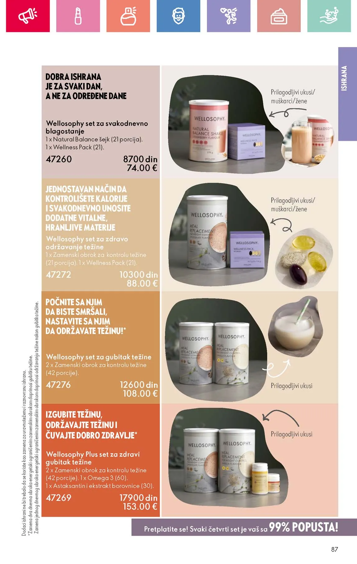 Oriflame kataloška ponuda sniženja
