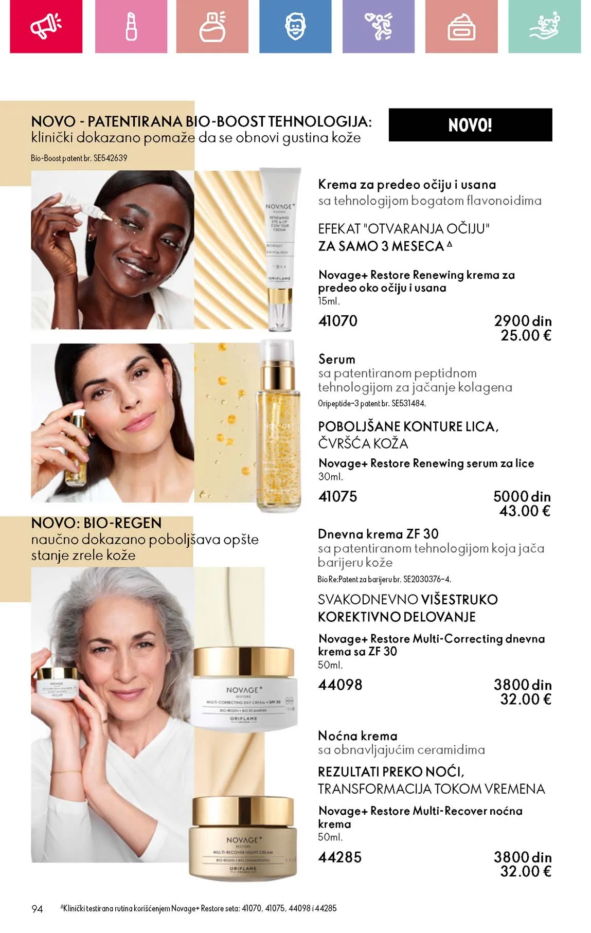 Oriflame kataloška ponuda sniženja