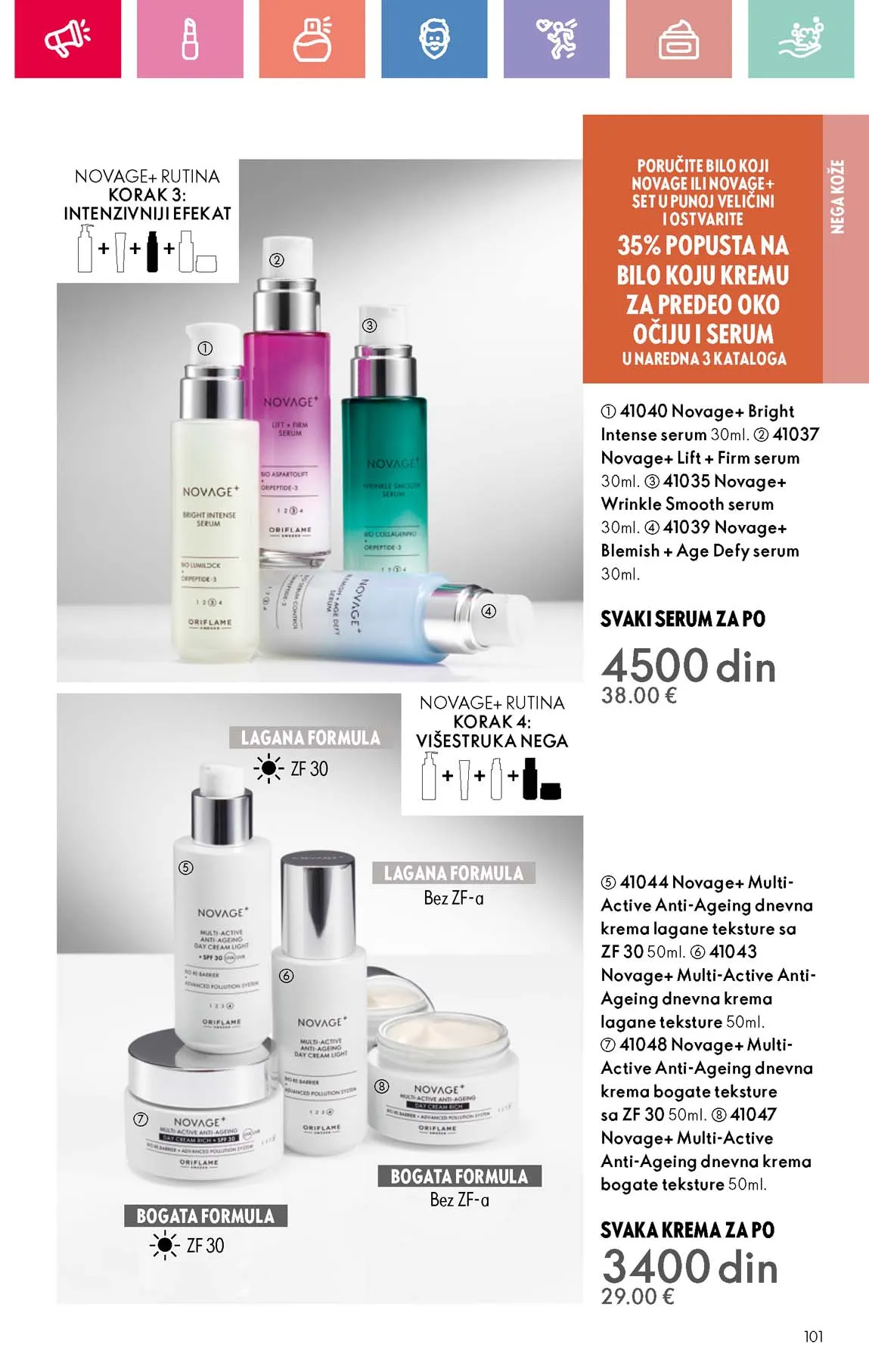 Oriflame kataloška ponuda sniženja
